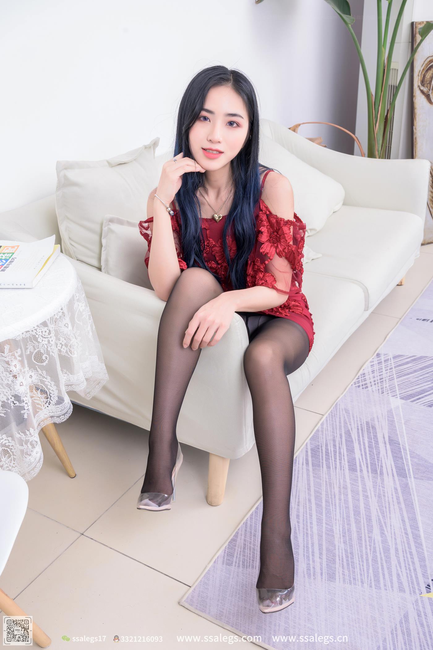 图片[50]-[SSA丝社]超清写真 NO.523 茵茵 黑丝写真（上）[143P] – 速更版-美库