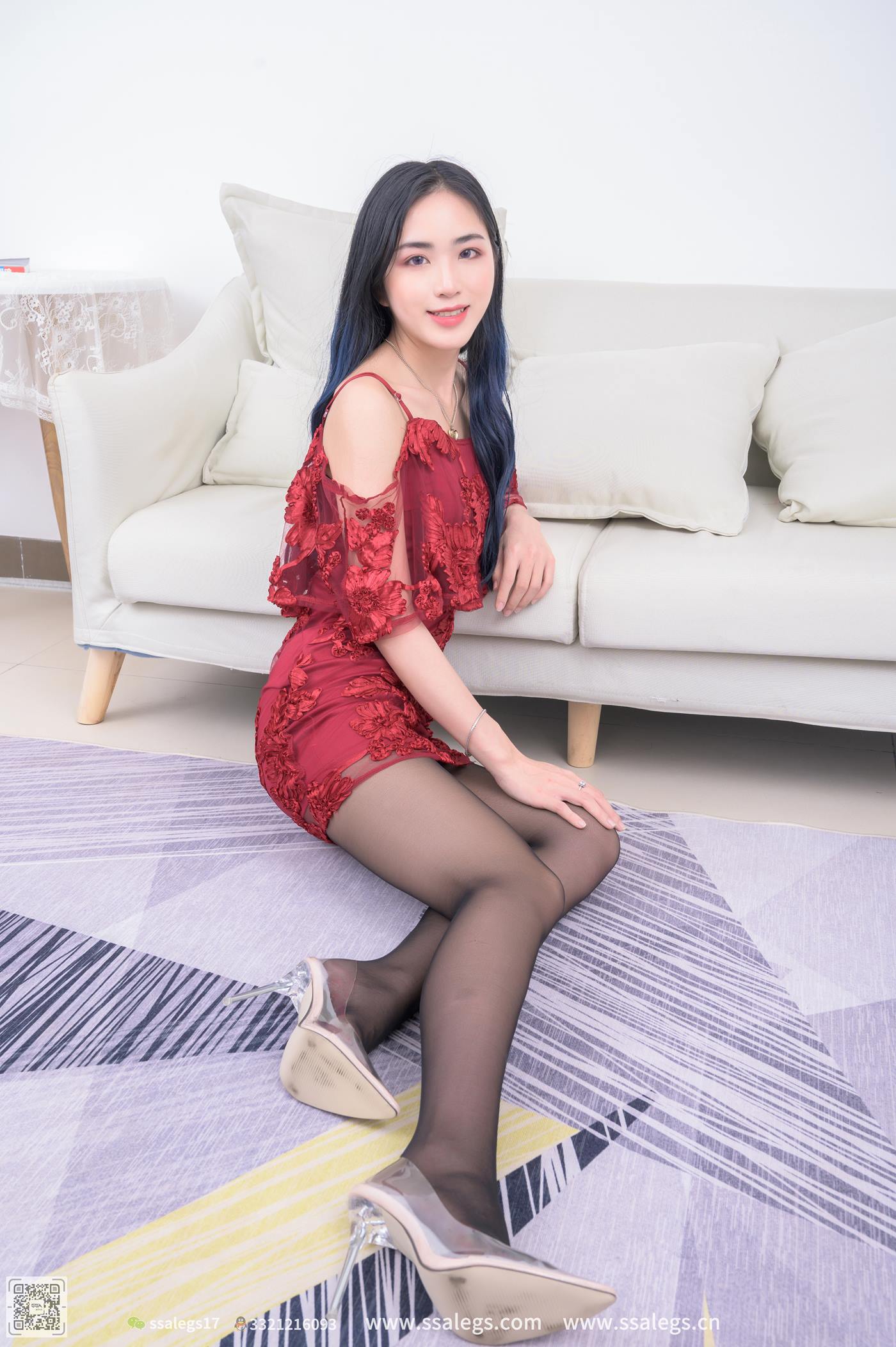 图片[78]-[SSA丝社]超清写真 NO.523 茵茵 黑丝写真（上）[143P] – 速更版-美库