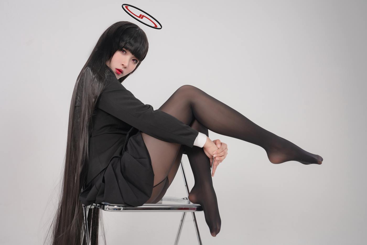 图片[19]-轩萧学姐 碧蓝档案 莉音 [59P] – 速更版-美库