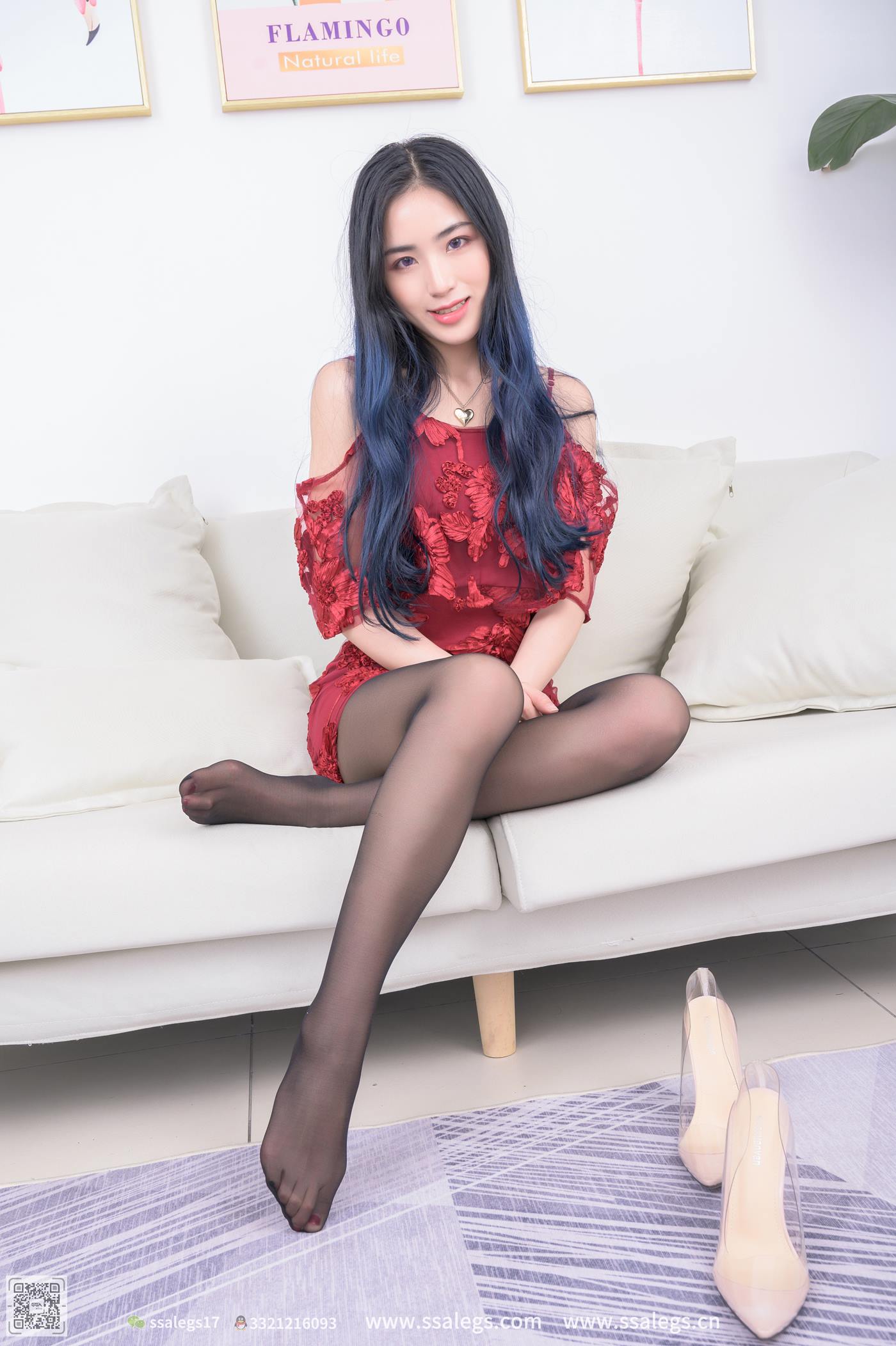 图片[108]-[SSA丝社]超清写真 NO.524 茵茵 黑丝写真（下）[142P] – 速更版-美库