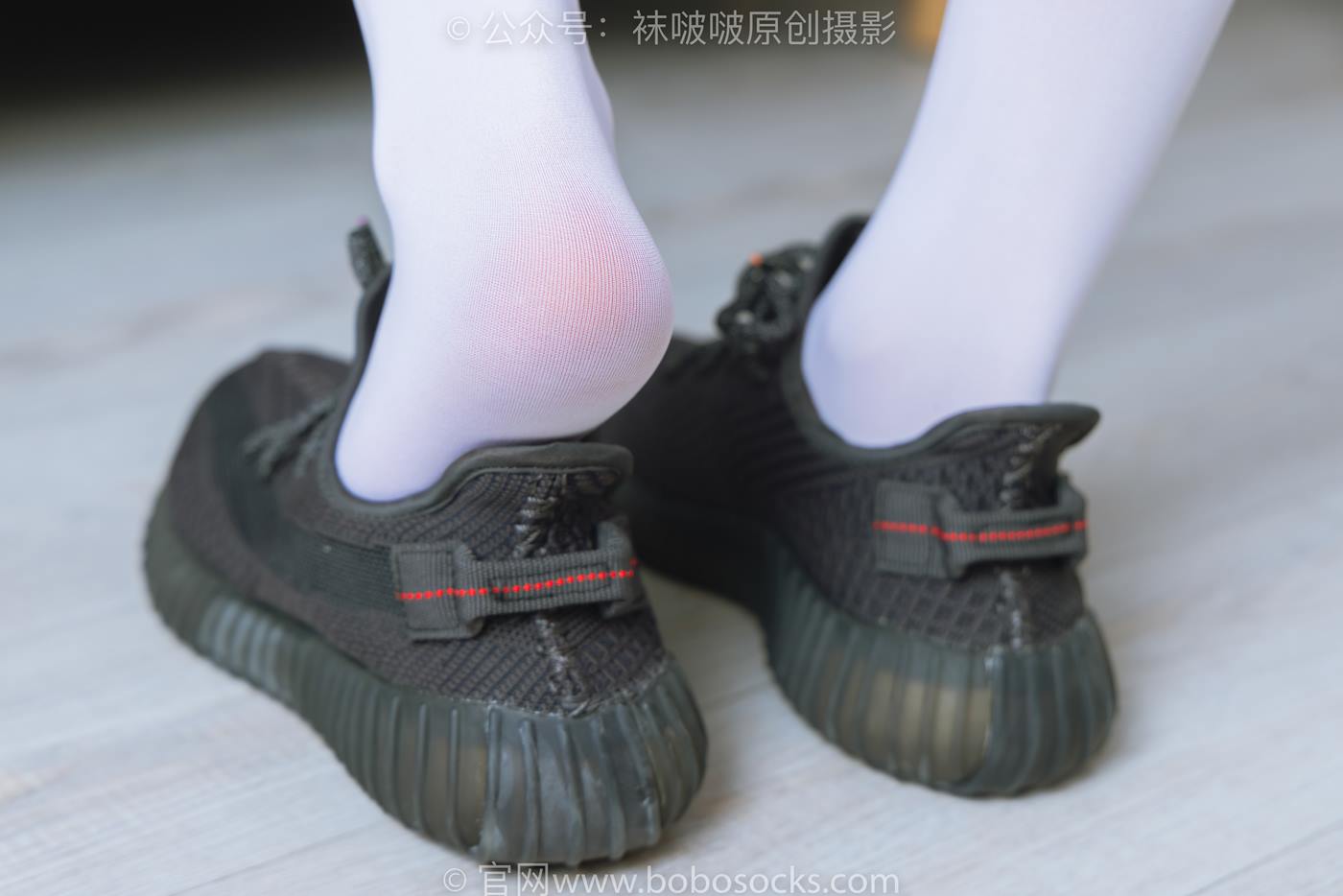图片[48]-[BoBoSocks袜啵啵]NO.214 小沫-黑色运动鞋、厚白丝[142P] – 速更版-美库