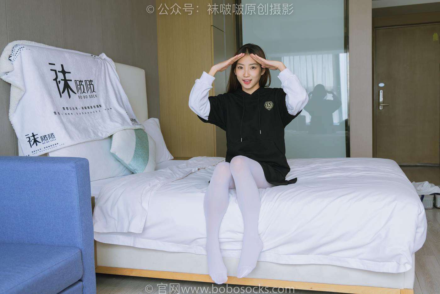 图片[63]-[BoBoSocks袜啵啵]NO.214 小沫-黑色运动鞋、厚白丝[142P] – 速更版-美库