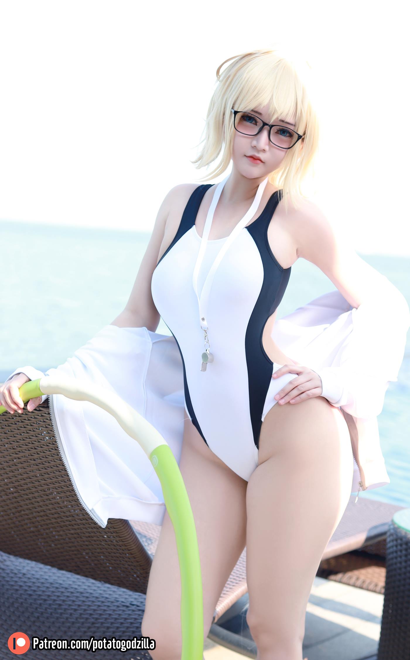 图片[13]-Potato Godzilla – Jeanne d’Arc Swimsuit[22P] – 速更版-美库