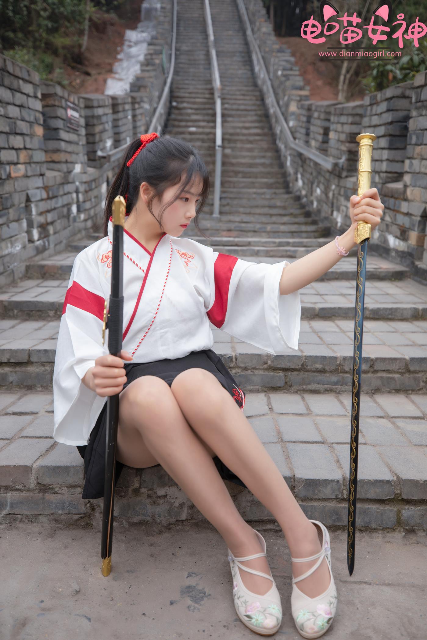 图片[20]-电喵女神 005 灵唯 长城古装 [64P] – 速更版-美库