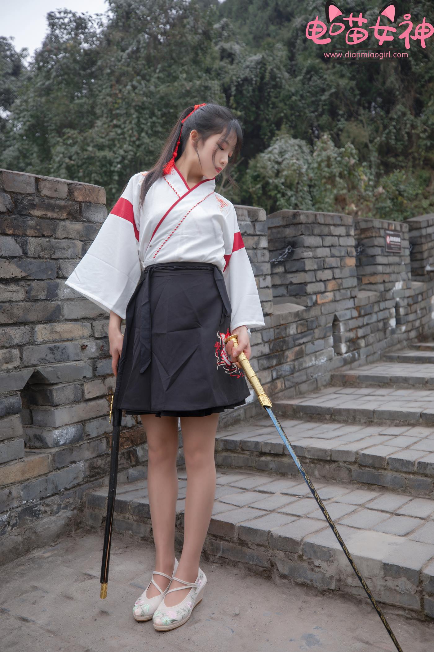 图片[25]-电喵女神 005 灵唯 长城古装 [64P] – 速更版-美库