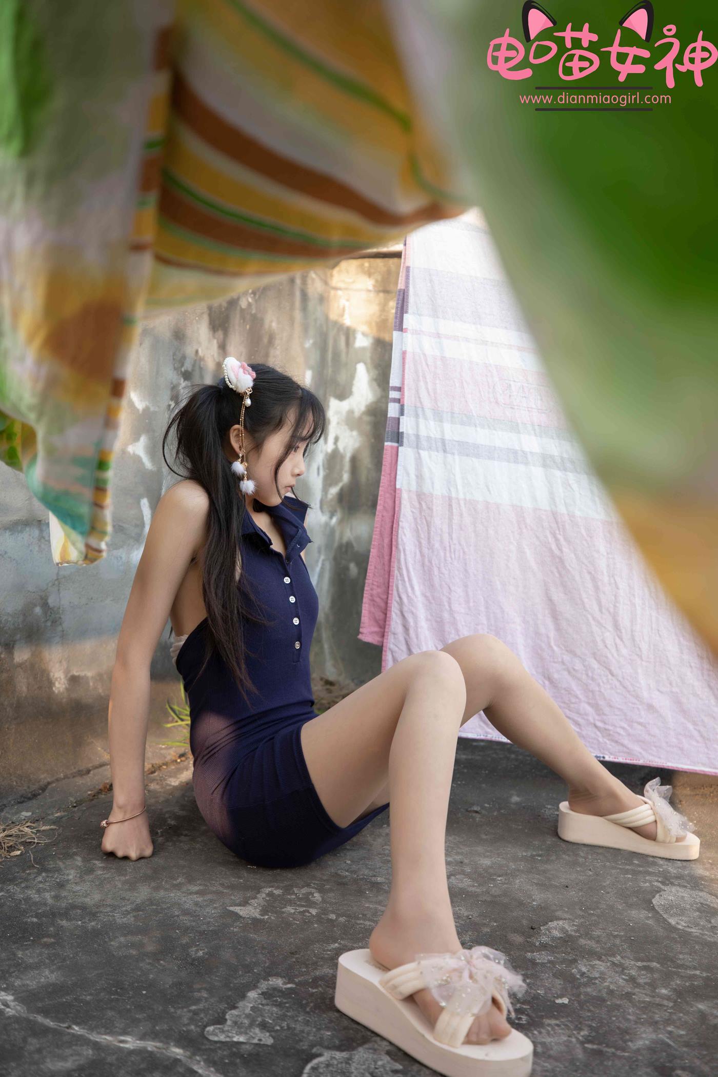 图片[35]-电喵女神 NO.007 灵唯 天台[54P] – 速更版-美库