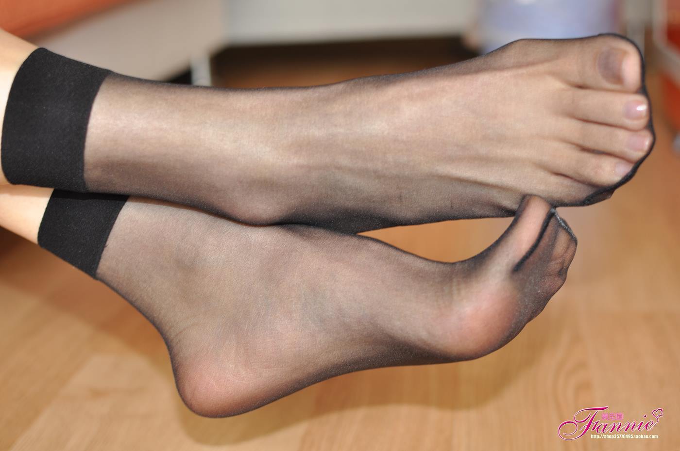 图片[18]-Fannie芬妮每足园 No.029 薄如蝉翼（黑丝）[61P] – 速更版-美库