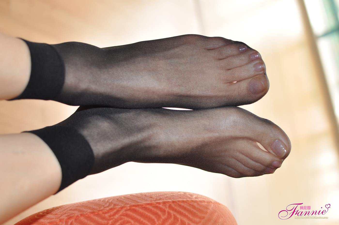 图片[25]-Fannie芬妮每足园 No.029 薄如蝉翼（黑丝）[61P] – 速更版-美库