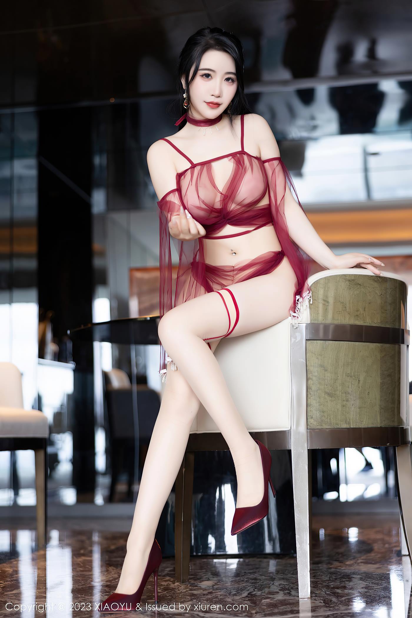 图片[12]-[XIAOYU语画界] 2023.04.19 VOL.1010 Cherry樱桃酱 杭州旅拍[20P] – 速更版-美库