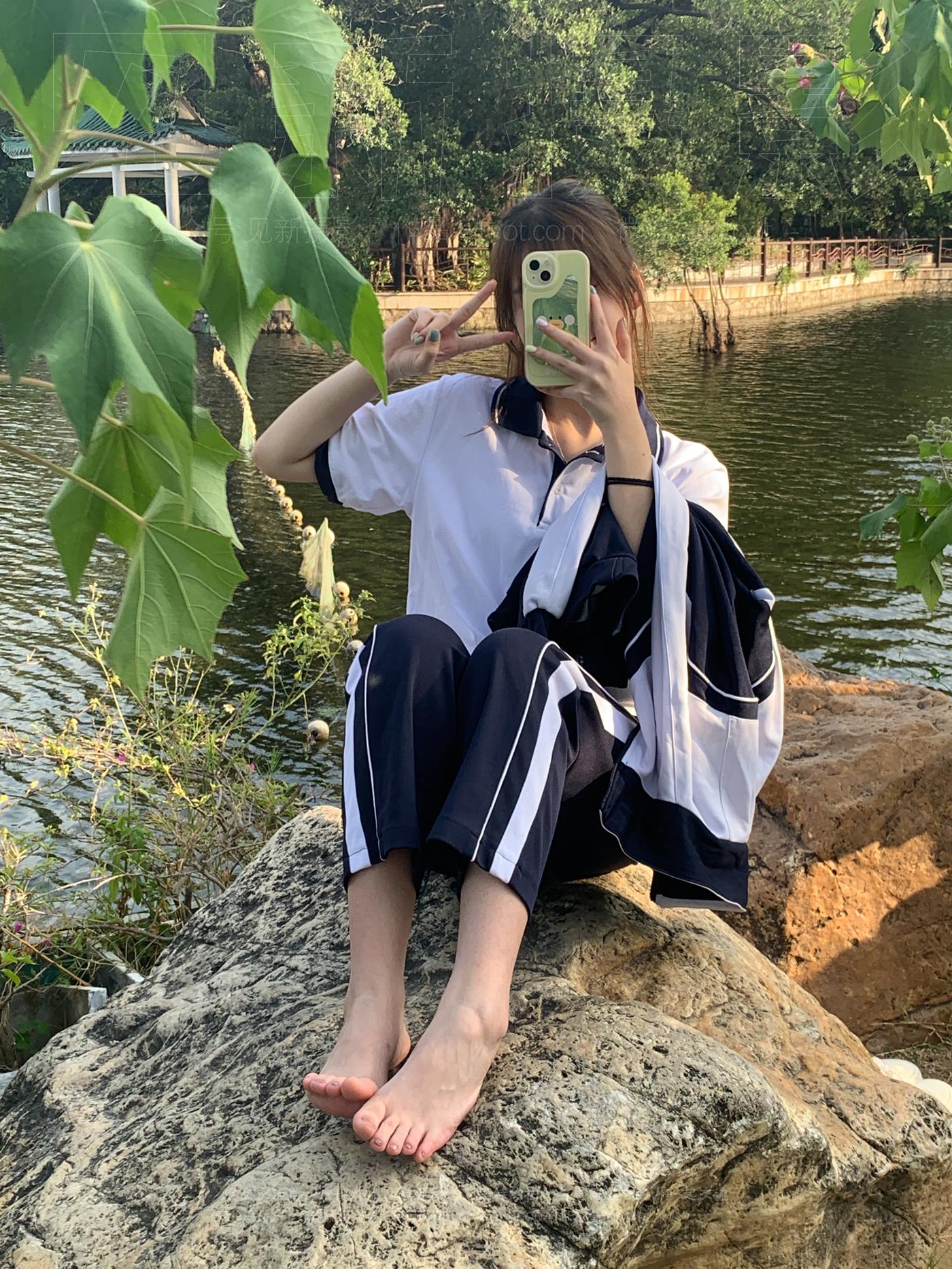 图片[18]-[见新摄影]NO.050 -抖音可爱学苑风，奶乖少女 [160P] – 速更版-美库