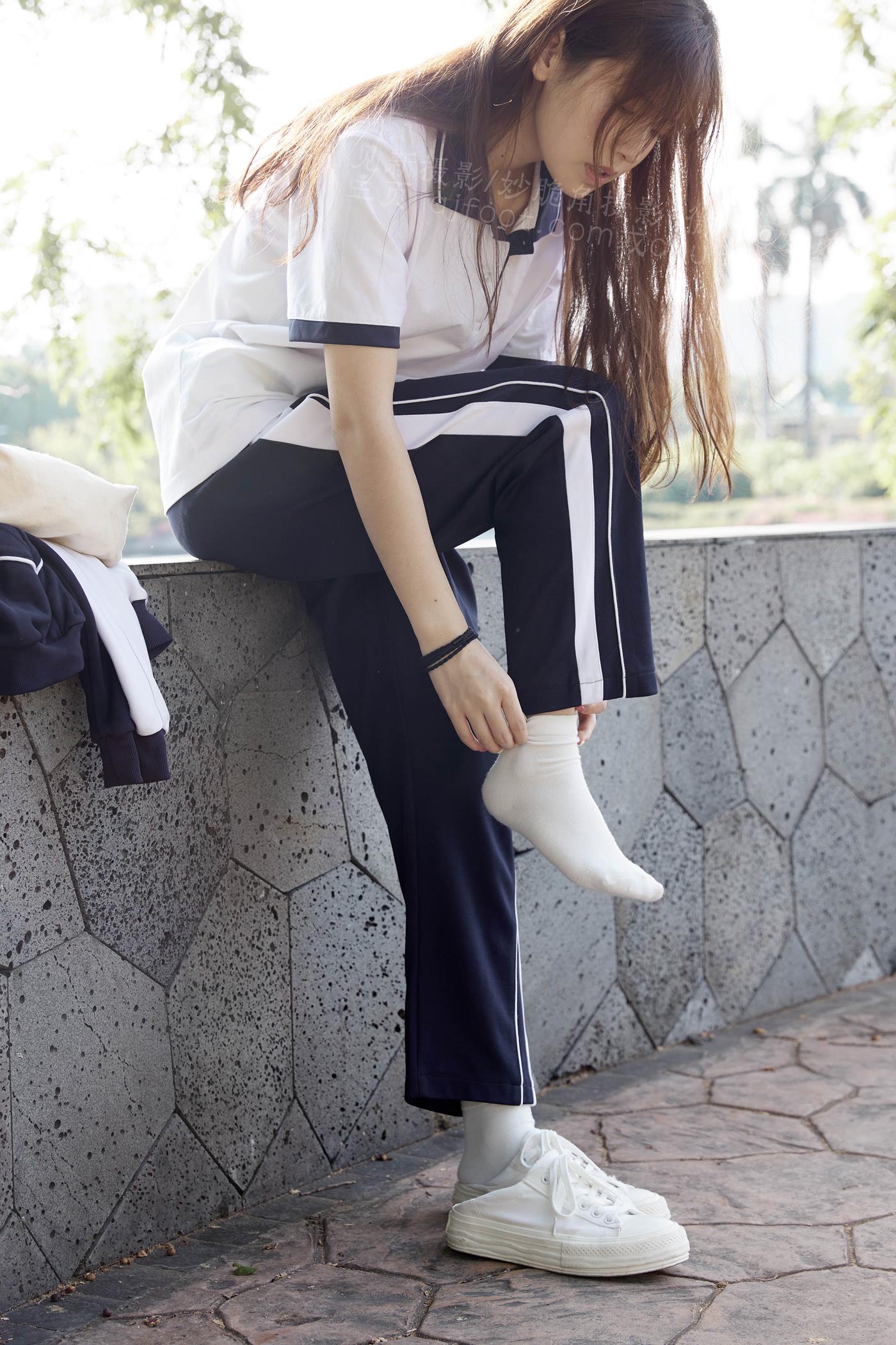 图片[46]-[见新摄影]NO.050 -抖音可爱学苑风，奶乖少女 [160P] – 速更版-美库