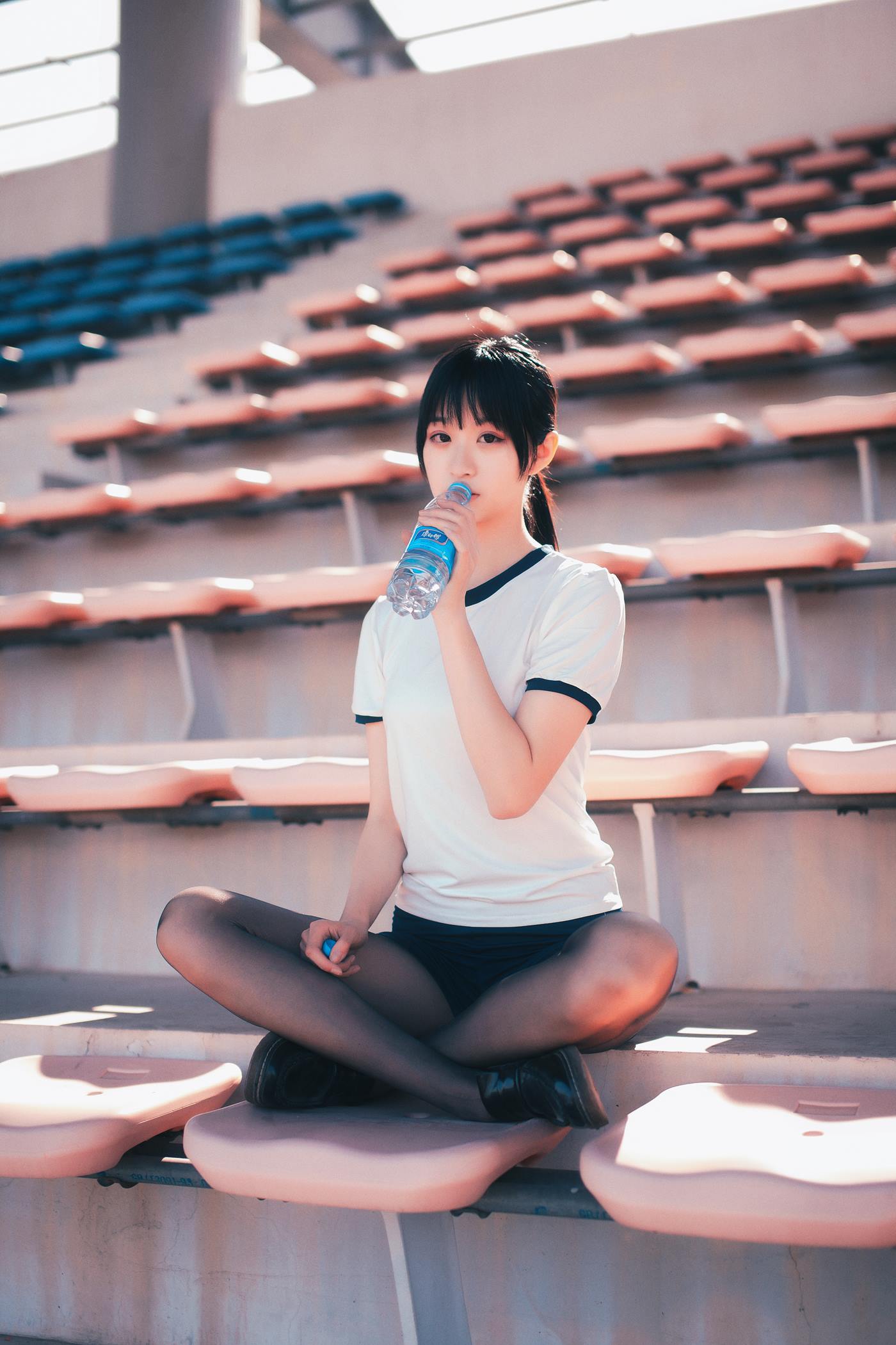 图片[21]-沧霁桔梗  – 黑丝体操服[53P] – 速更版-美库