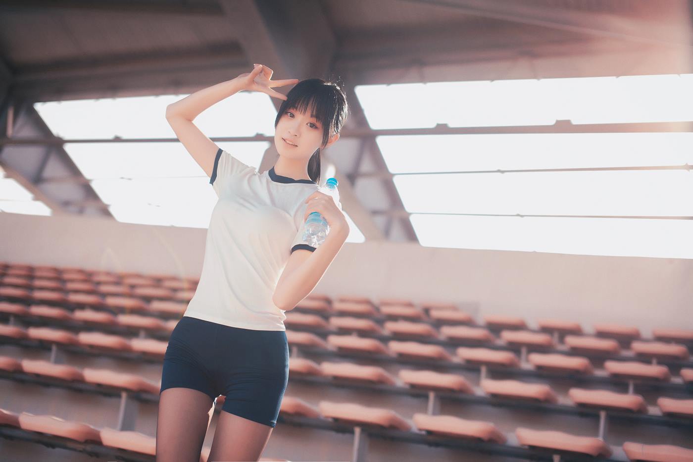 图片[31]-沧霁桔梗  – 黑丝体操服[53P] – 速更版-美库