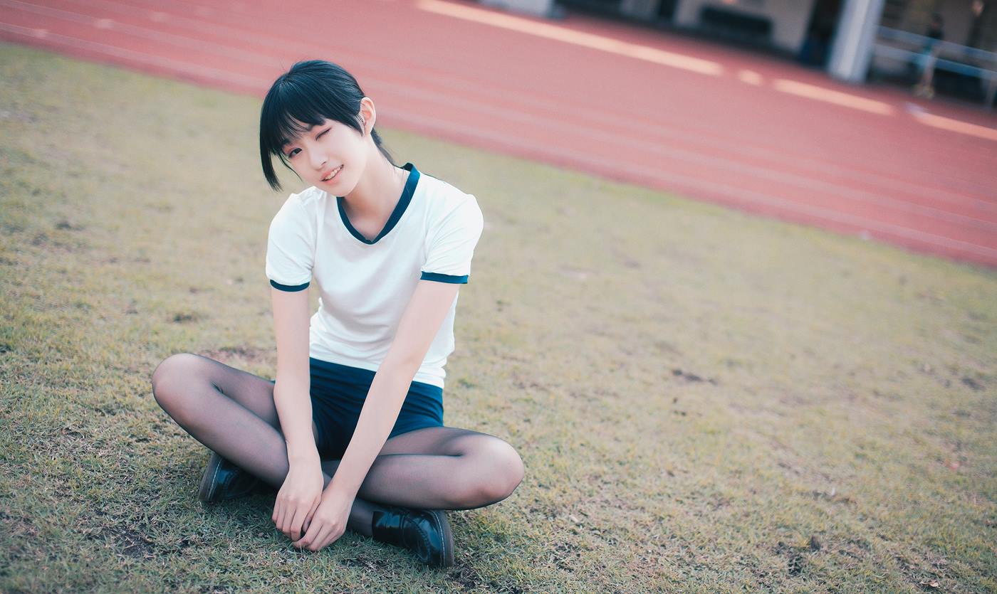 图片[40]-沧霁桔梗  – 黑丝体操服[53P] – 速更版-美库