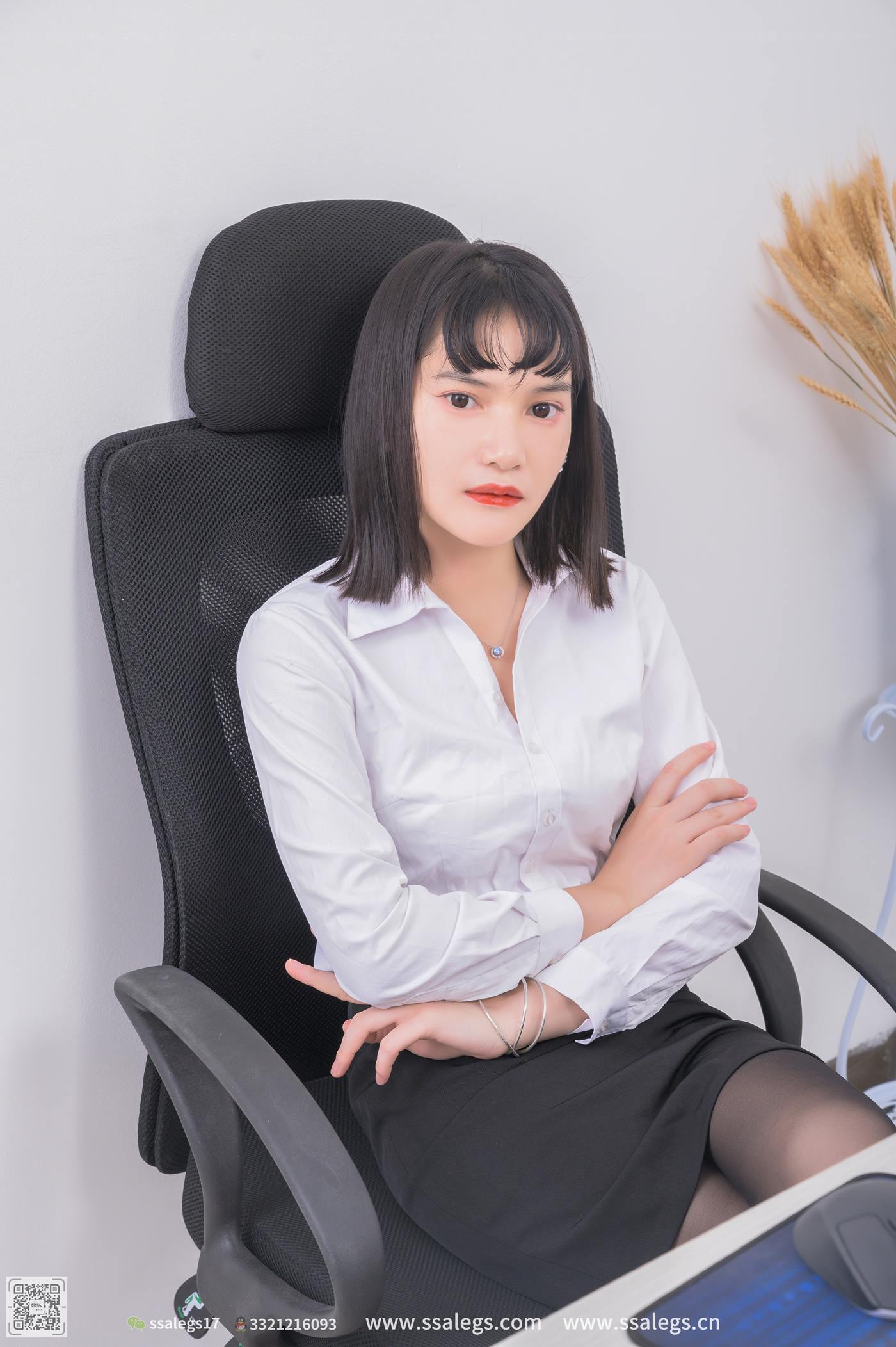 图片[19]-[SSA丝社]超清写真 NO.529 冰冰 黑丝袜写真（上）[155P] – 速更版-美库