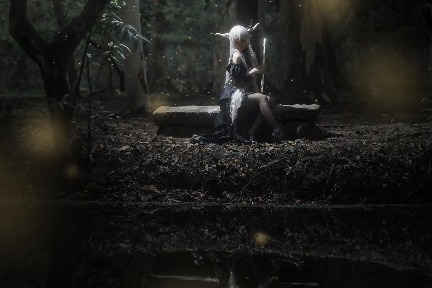 图片[13]-Cien恩恩  – 明日方舟闪灵[14P] – 速更版-美库