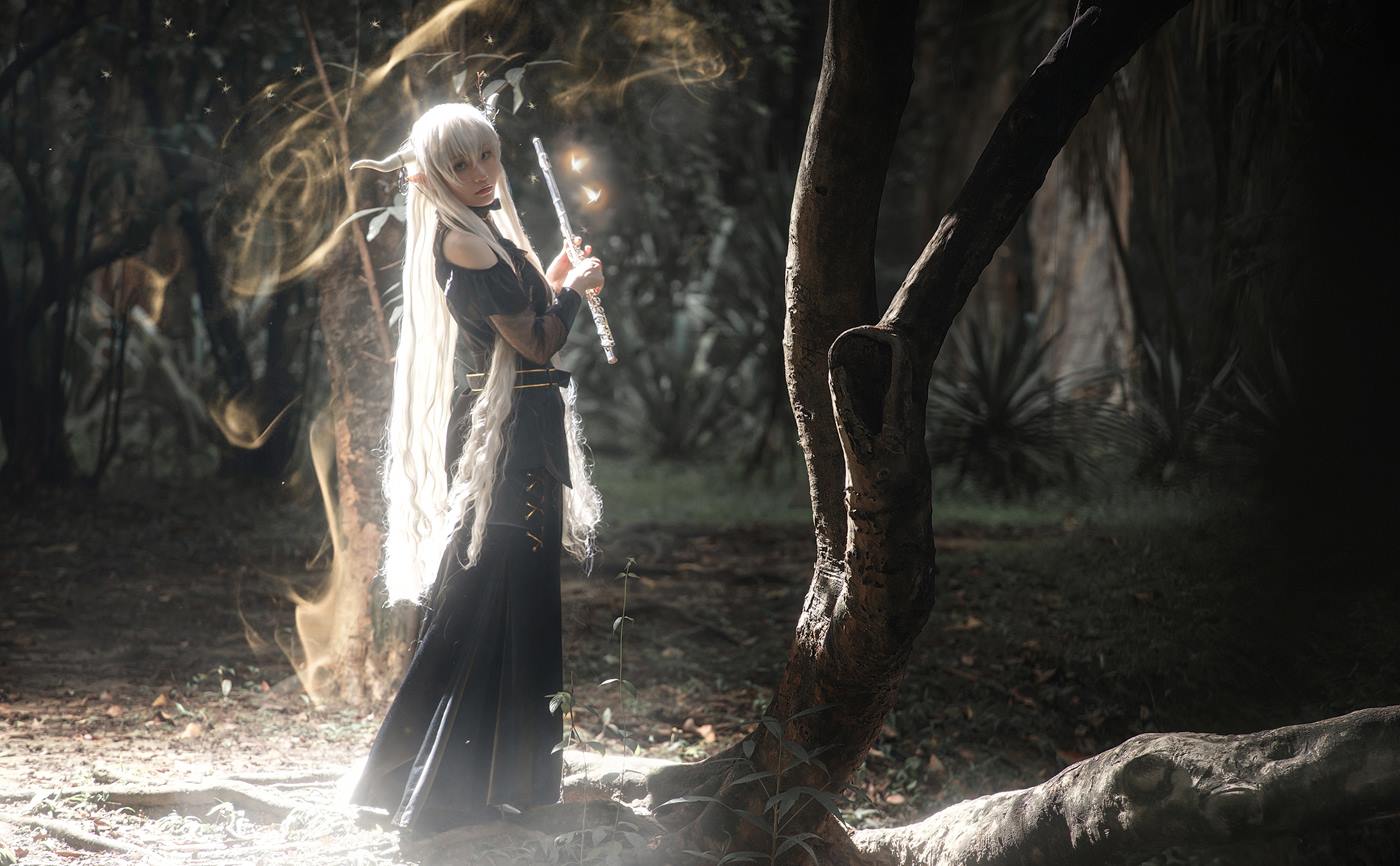 图片[14]-Cien恩恩  – 明日方舟闪灵[14P] – 速更版-美库