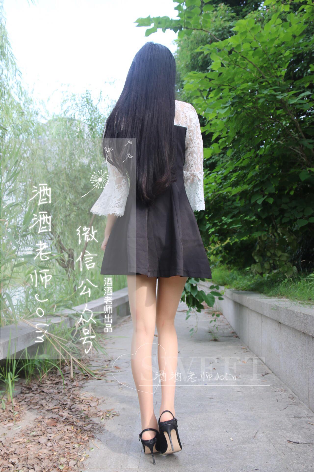 图片[39]-美腿博主@酒酒老师  风吹裙摆，足下毒光 [53P] – 速更版-美库