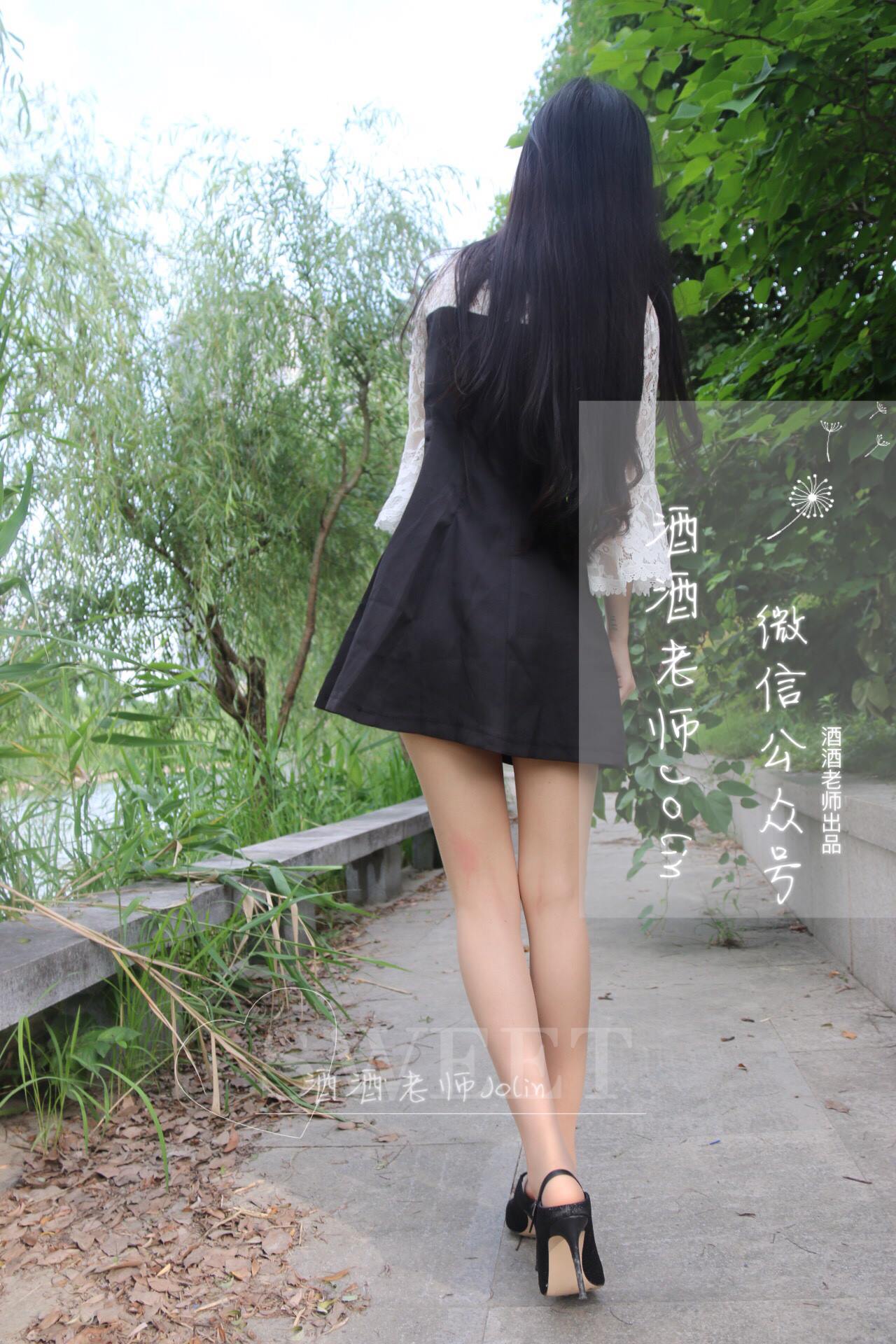 图片[42]-美腿博主@酒酒老师  风吹裙摆，足下毒光 [53P] – 速更版-美库