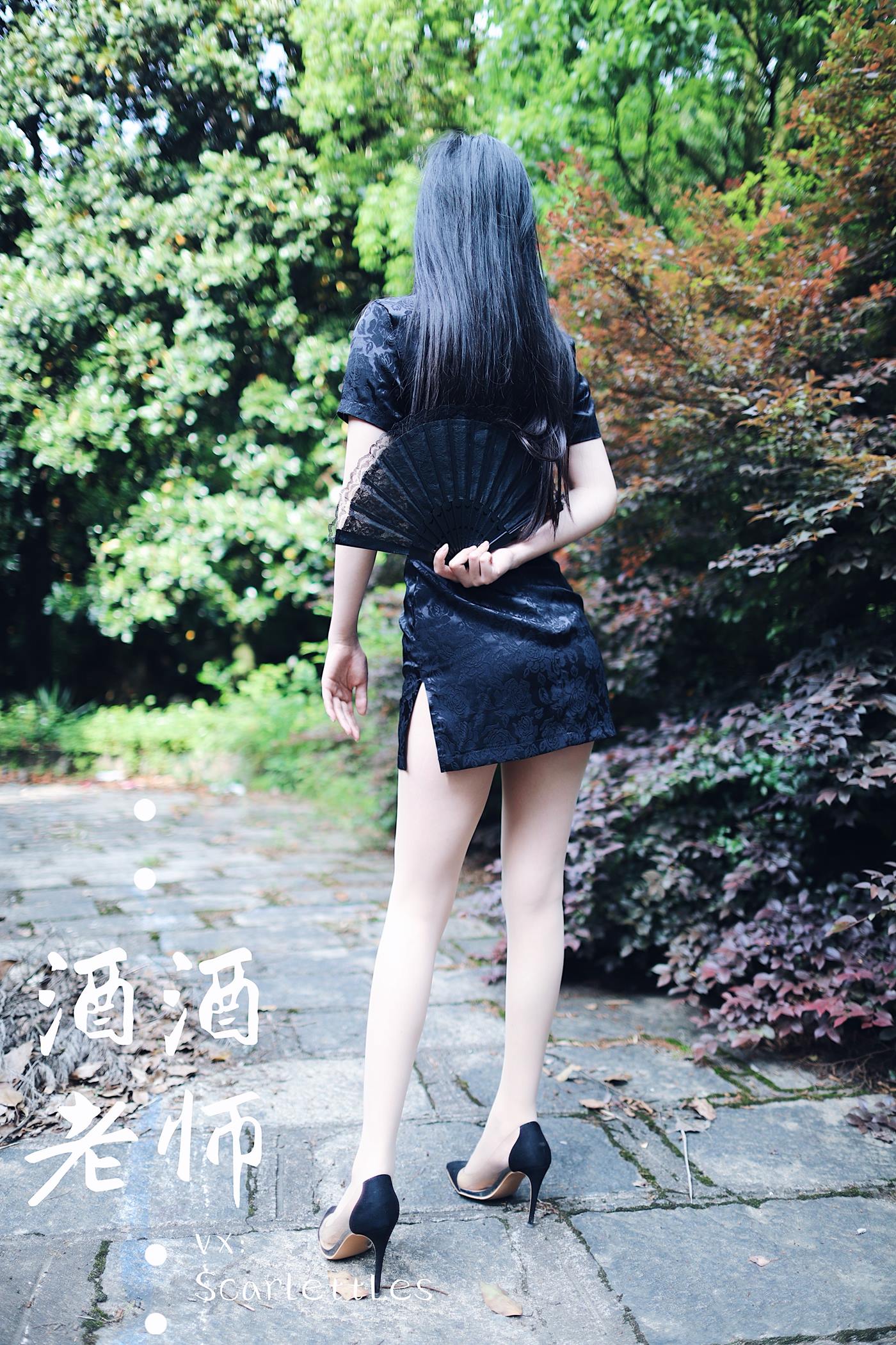 图片[52]-美腿博主@酒酒老师  废墟肉丝旗袍大秀 [64P] – 速更版-美库