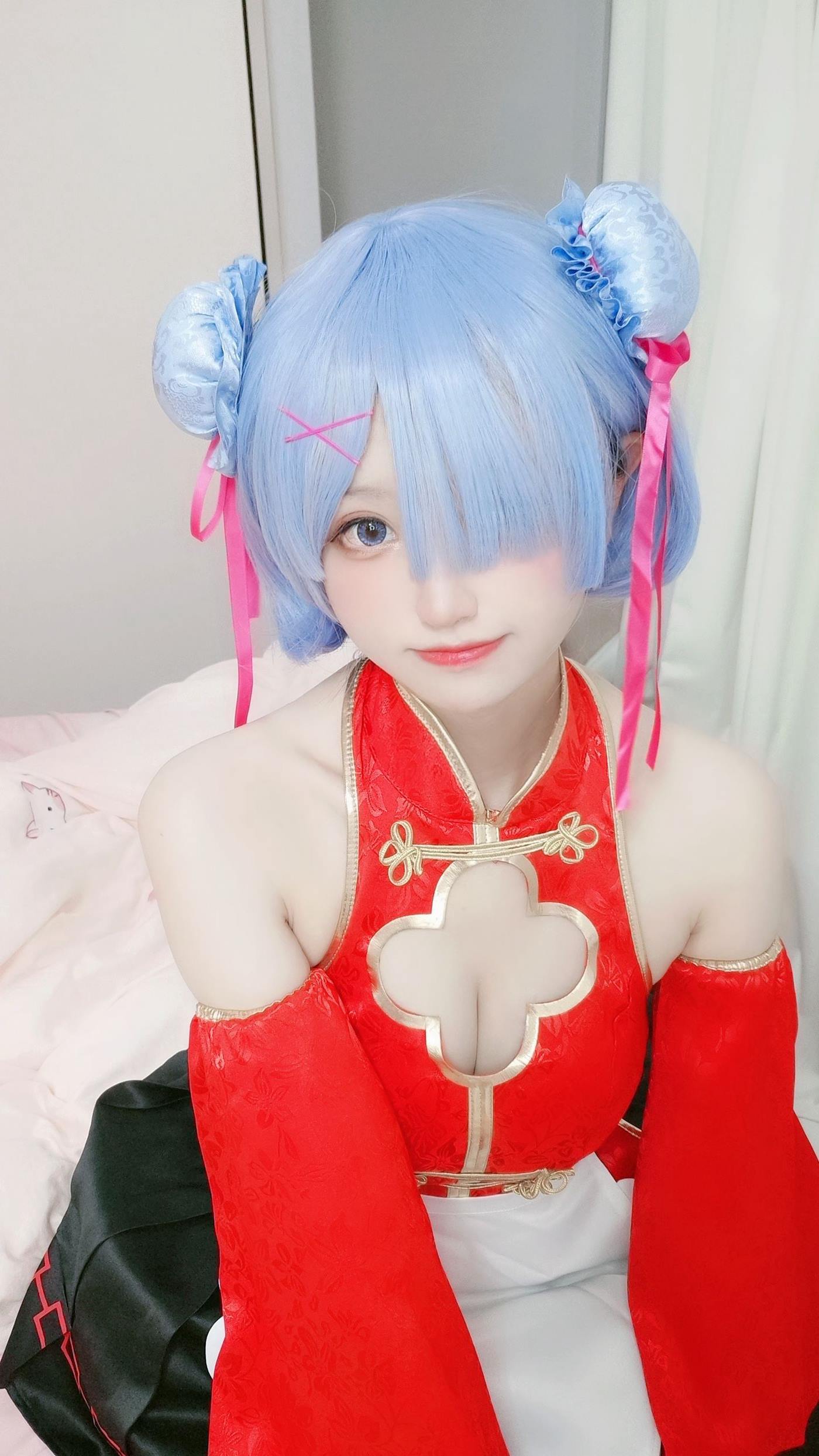 图片[13]-千阳(ちよ) – 蕾姆旗袍[13P] – 速更版-美库