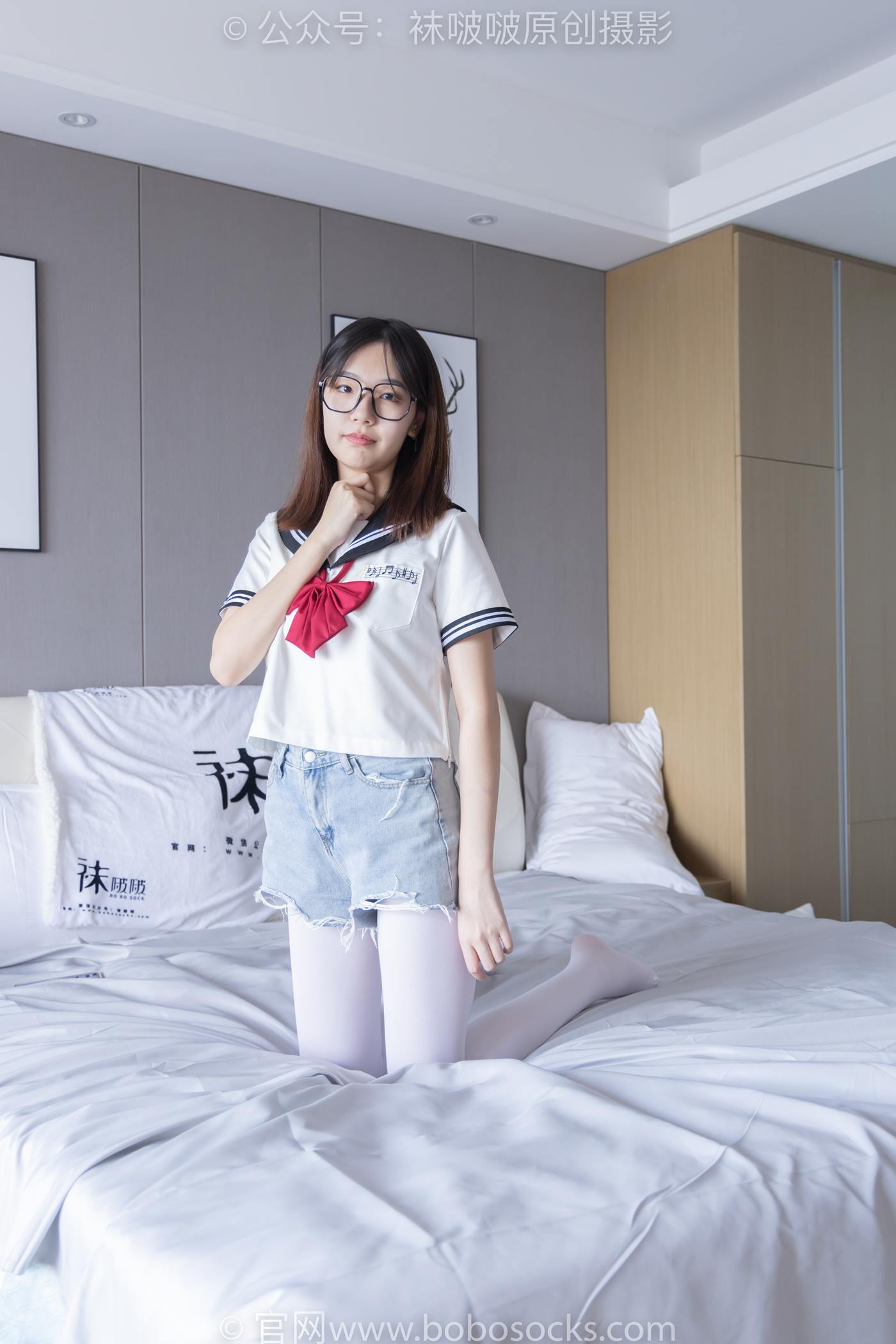 图片[72]-[BoBoSocks袜啵啵]NO.215 小甜豆-三双帆布鞋板鞋、厚白丝、黑丝[144P] – 速更版-美库