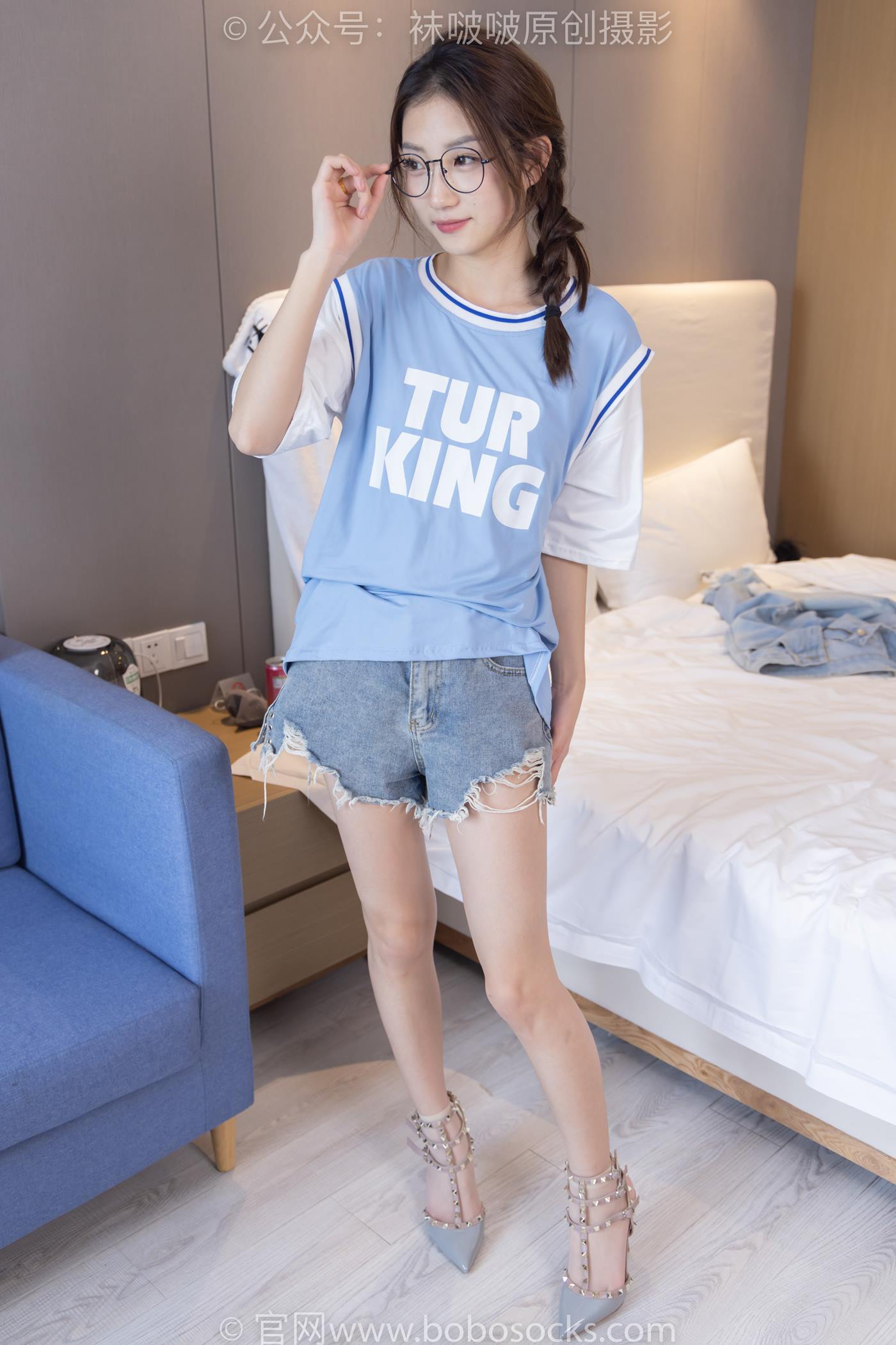 图片[10]-[BoBoSocks袜啵啵]NO.217 小沫-高跟鞋、皮鞋、短肉丝、自然穿脏白棉袜[150P] – 速更版-美库