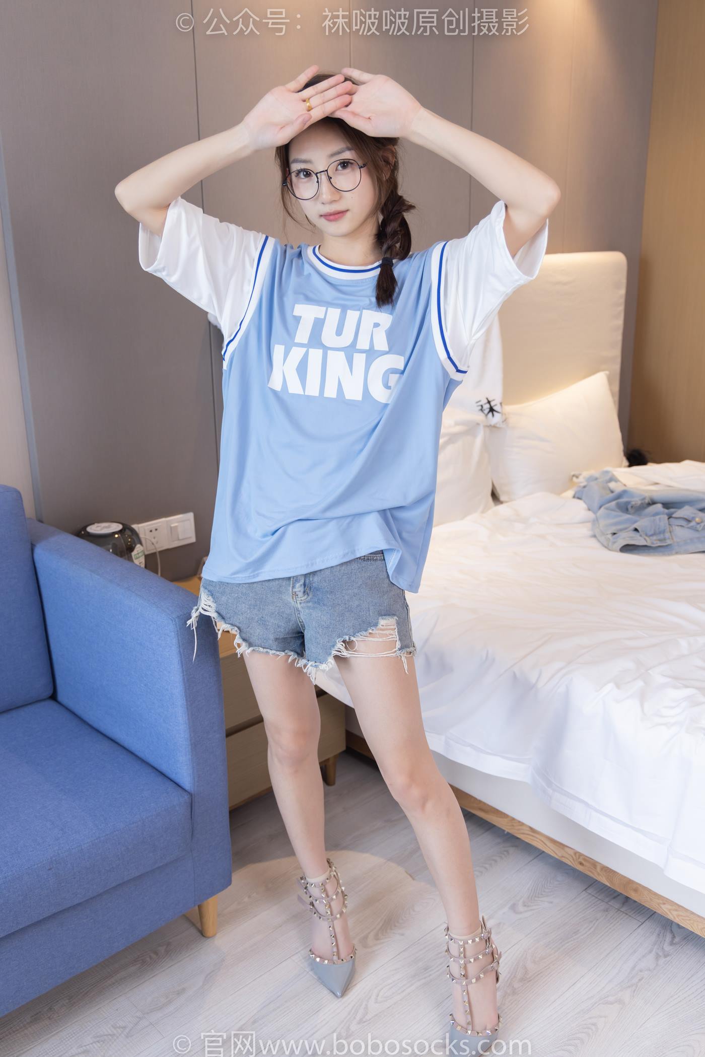 图片[16]-[BoBoSocks袜啵啵]NO.217 小沫-高跟鞋、皮鞋、短肉丝、自然穿脏白棉袜[150P] – 速更版-美库