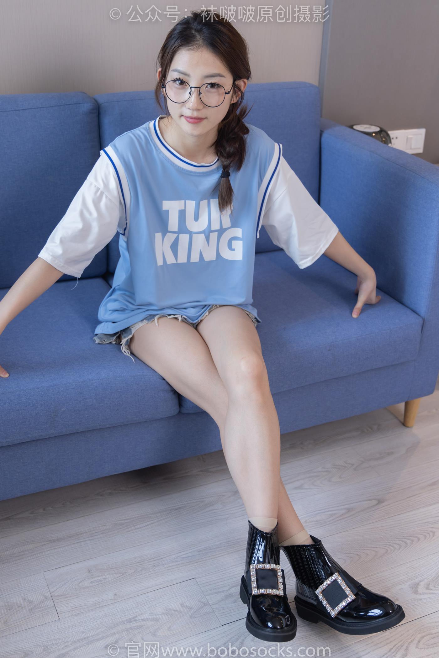 图片[28]-[BoBoSocks袜啵啵]NO.217 小沫-高跟鞋、皮鞋、短肉丝、自然穿脏白棉袜[150P] – 速更版-美库