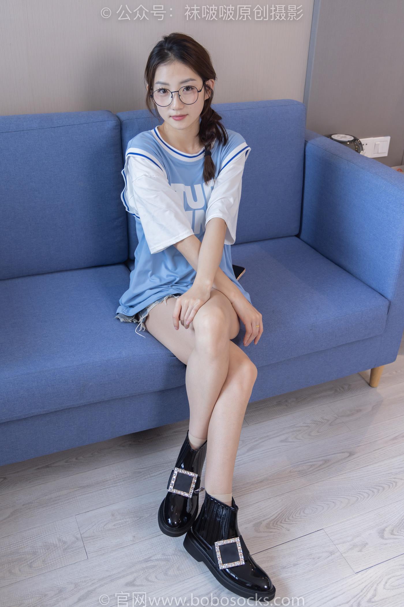 图片[36]-[BoBoSocks袜啵啵]NO.217 小沫-高跟鞋、皮鞋、短肉丝、自然穿脏白棉袜[150P] – 速更版-美库