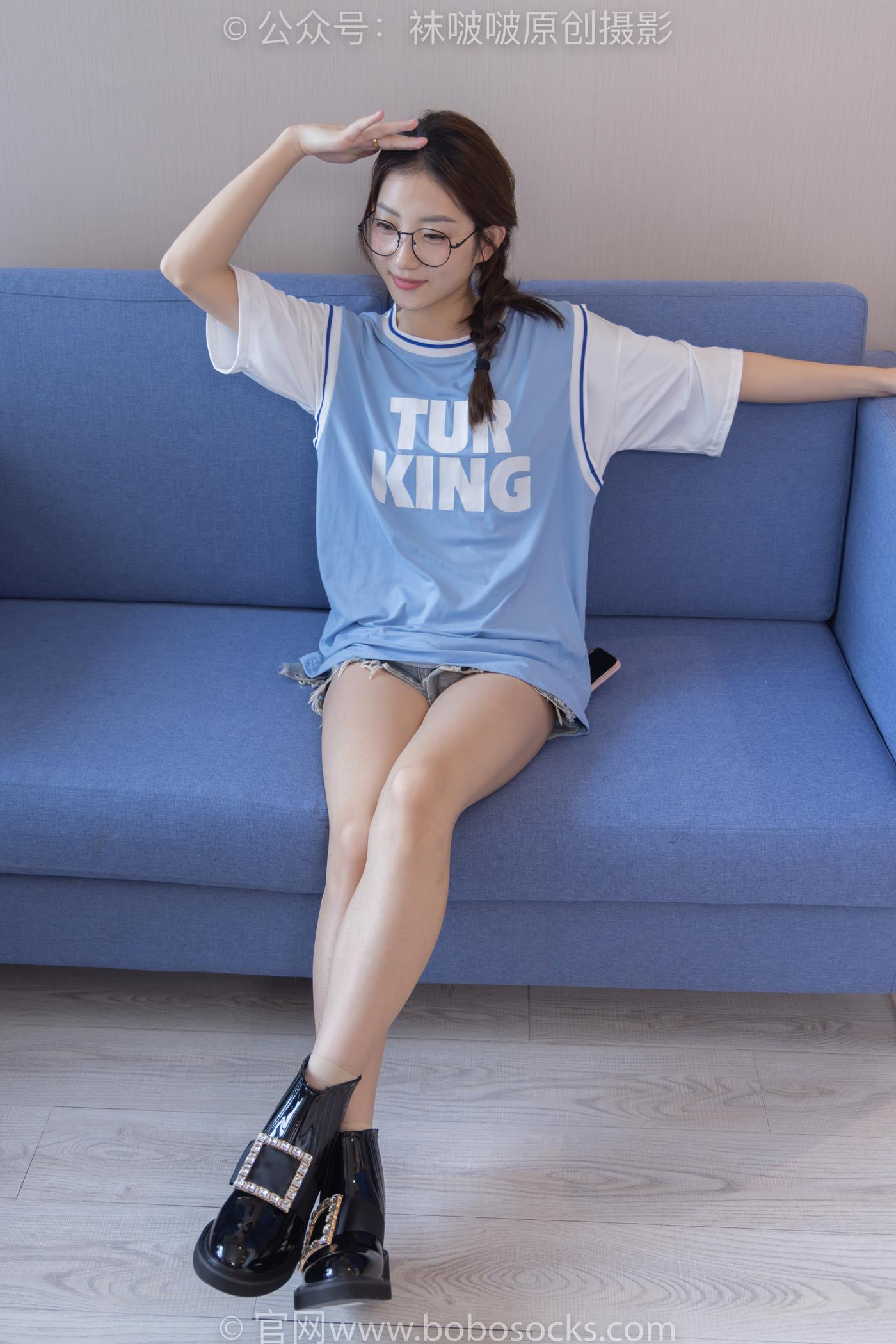 图片[38]-[BoBoSocks袜啵啵]NO.217 小沫-高跟鞋、皮鞋、短肉丝、自然穿脏白棉袜[150P] – 速更版-美库