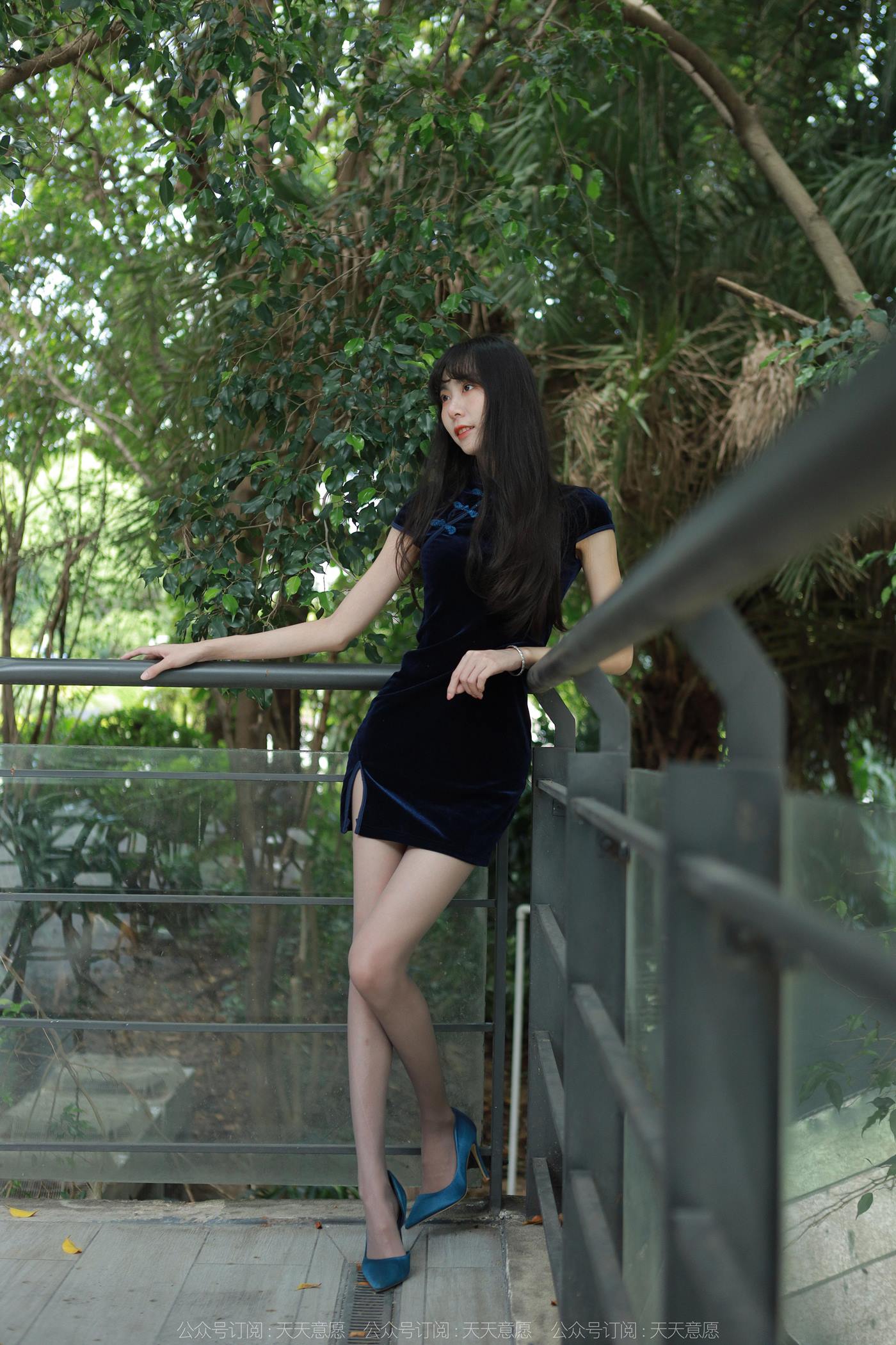 图片[16]-[IESS异思趣向] 2022.10.28 丝享家1251：团团《灰思旗袍》[80P] – 速更版-美库