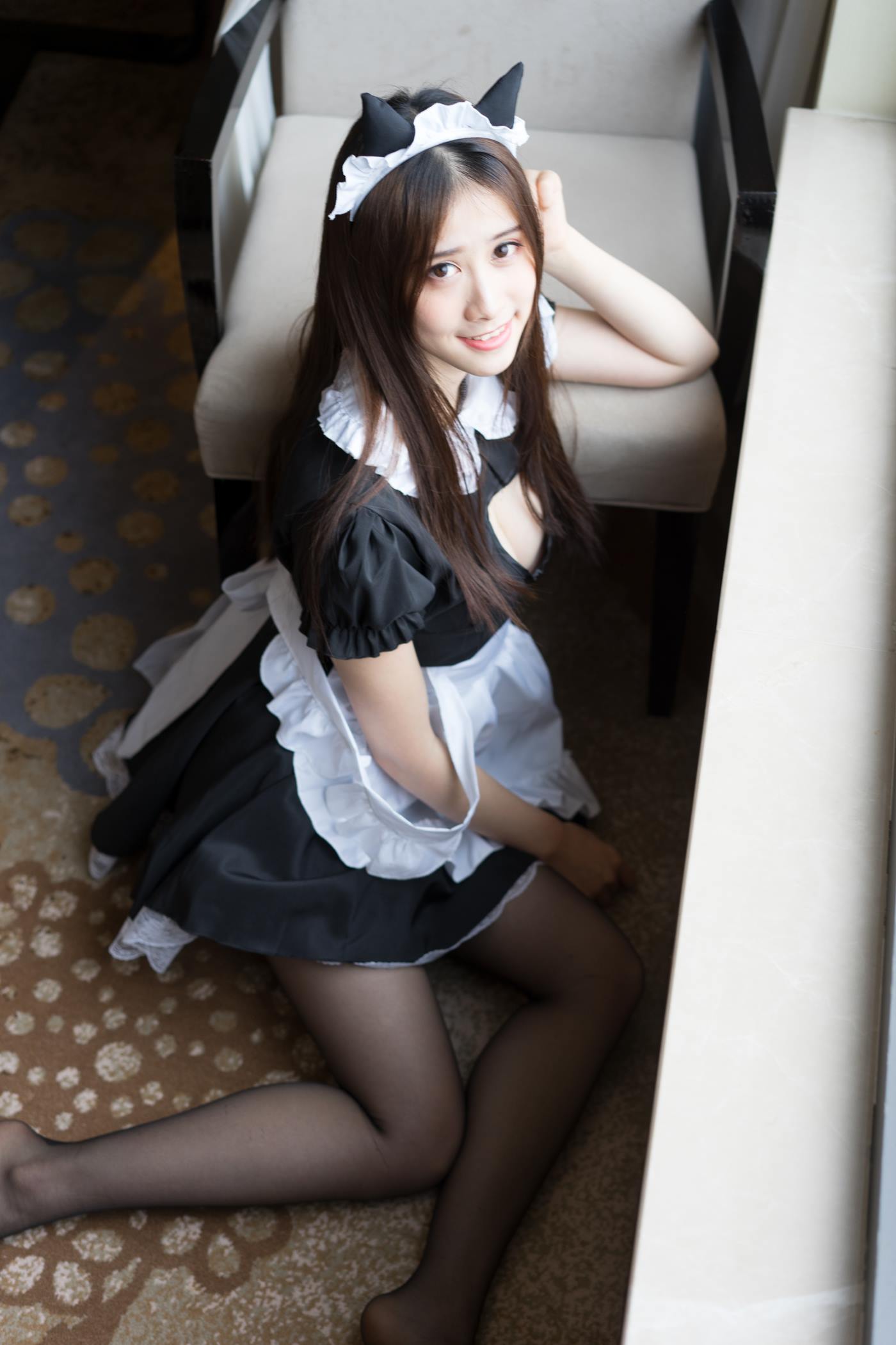 图片[34]-一只小仙若 – 黑丝女仆[67P] – 速更版-美库