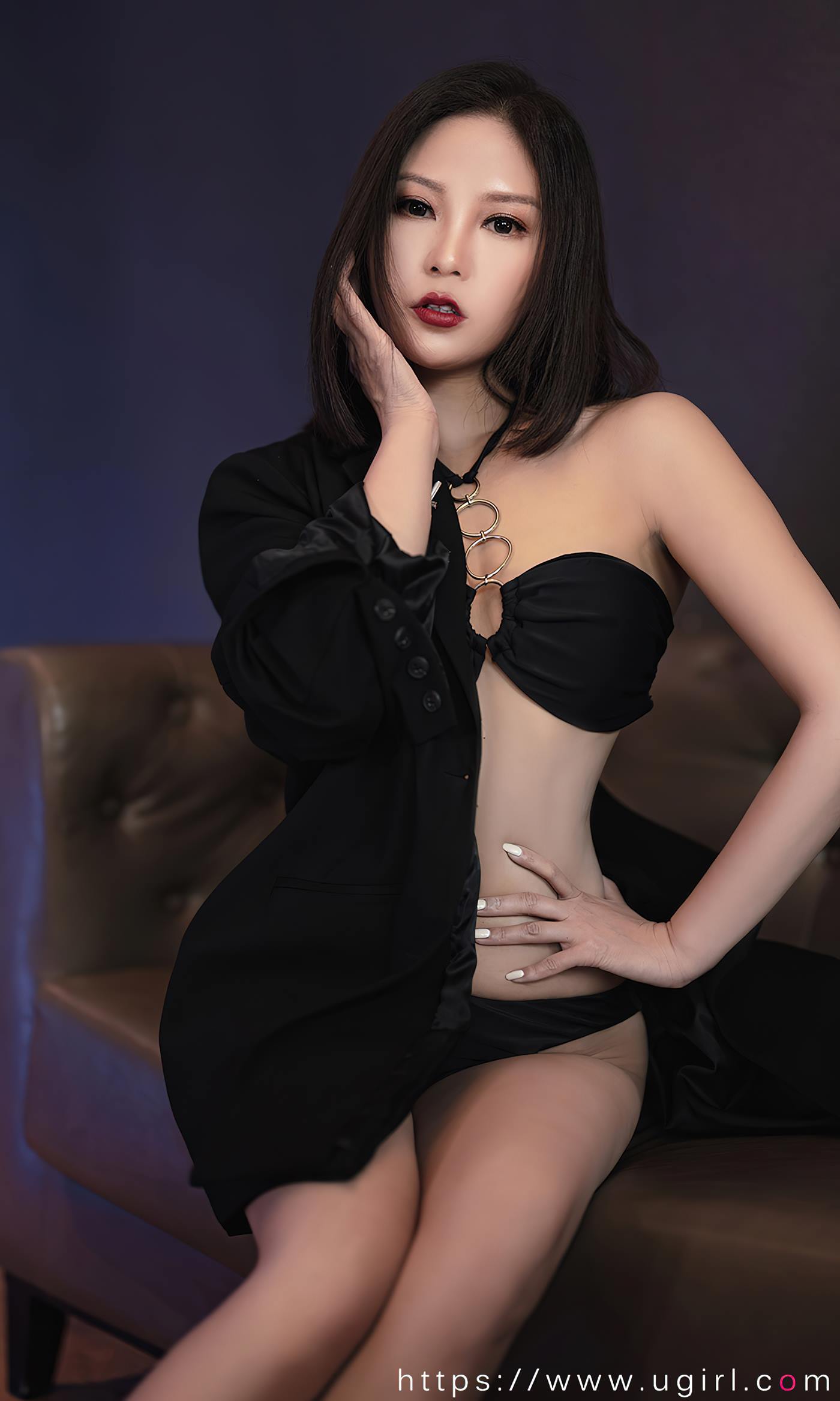 图片[35]-[爱尤物]2023 NO.2566 酷飒磁场 苏沫[35P] – 速更版-美库