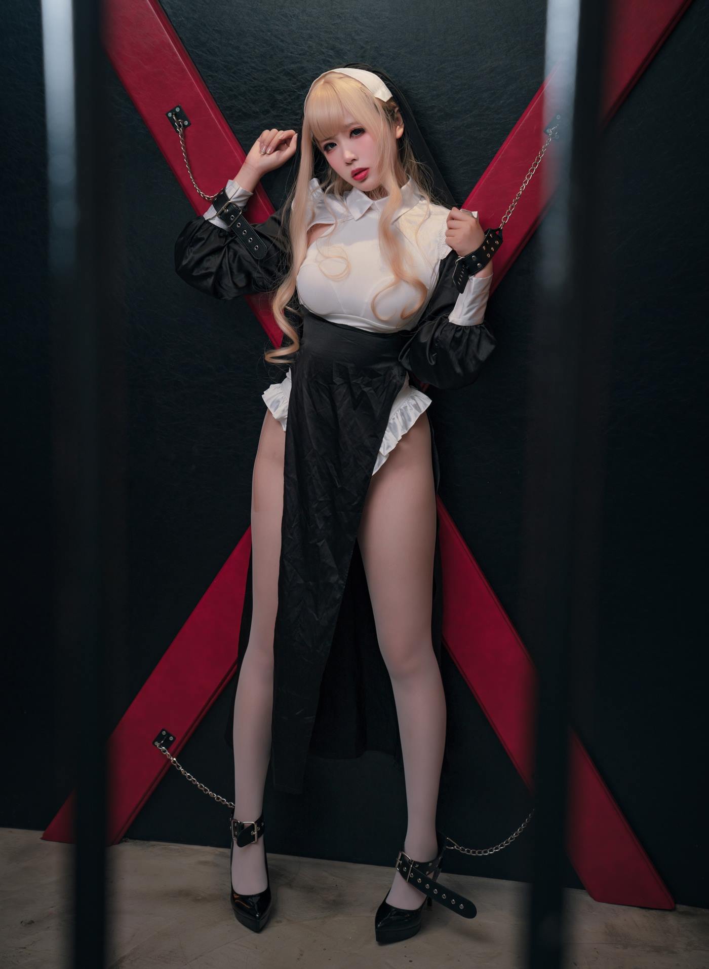 图片[10]-轩萧学姐 – 修女[29P] – 速更版-美库