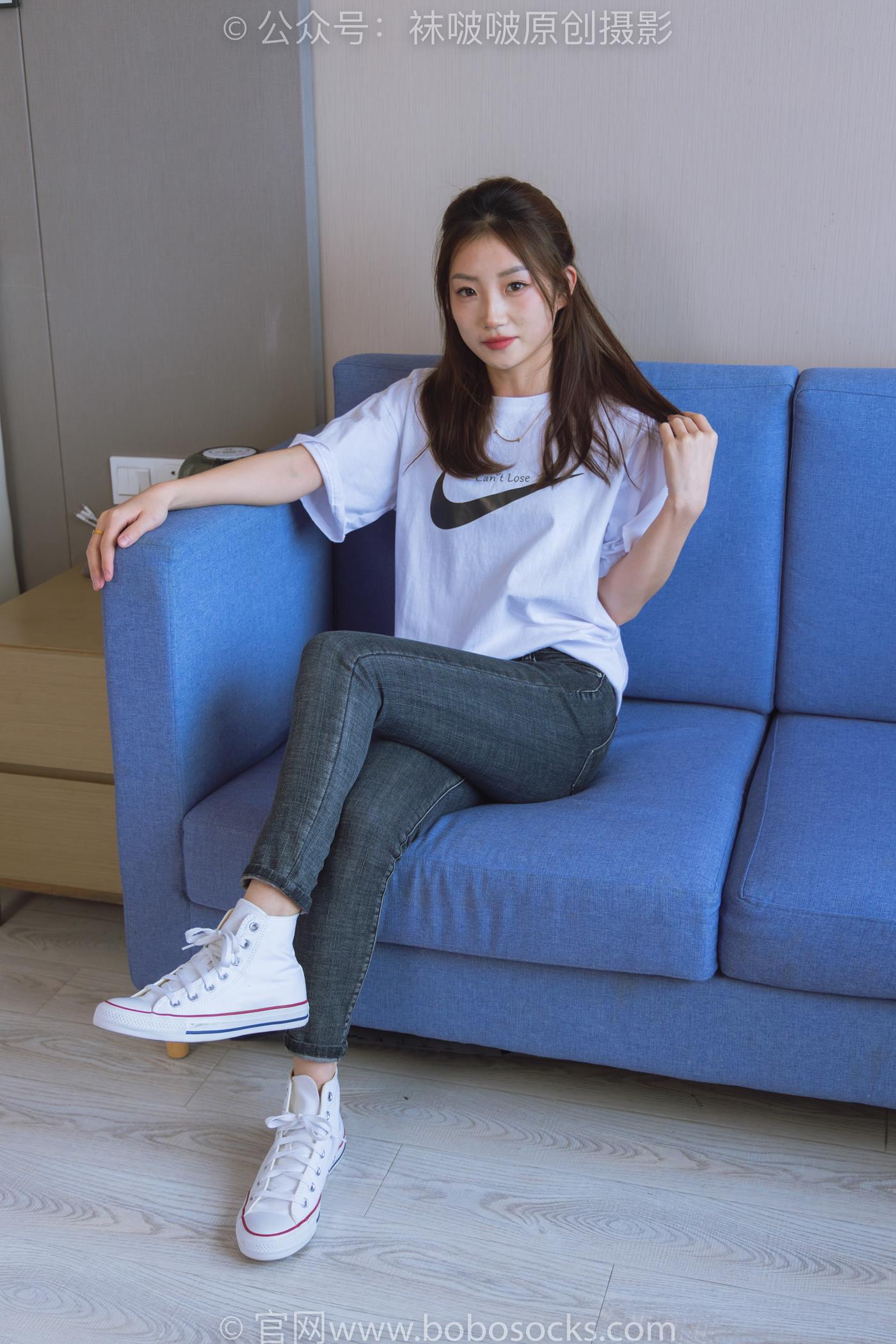 图片[11]-[BoBoSocks袜啵啵]NO.220 小沫-两双板鞋、短肉丝、裸足[140P] – 速更版-美库