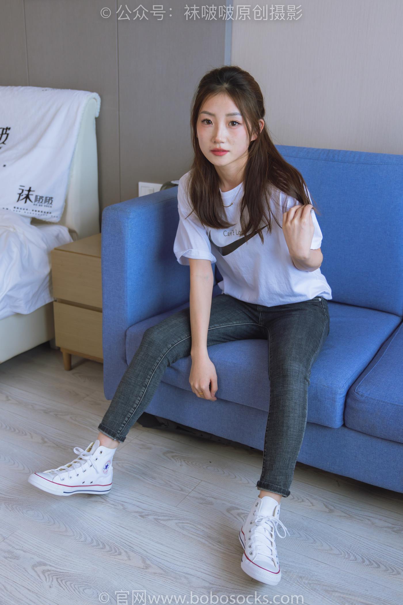 图片[12]-[BoBoSocks袜啵啵]NO.220 小沫-两双板鞋、短肉丝、裸足[140P] – 速更版-美库