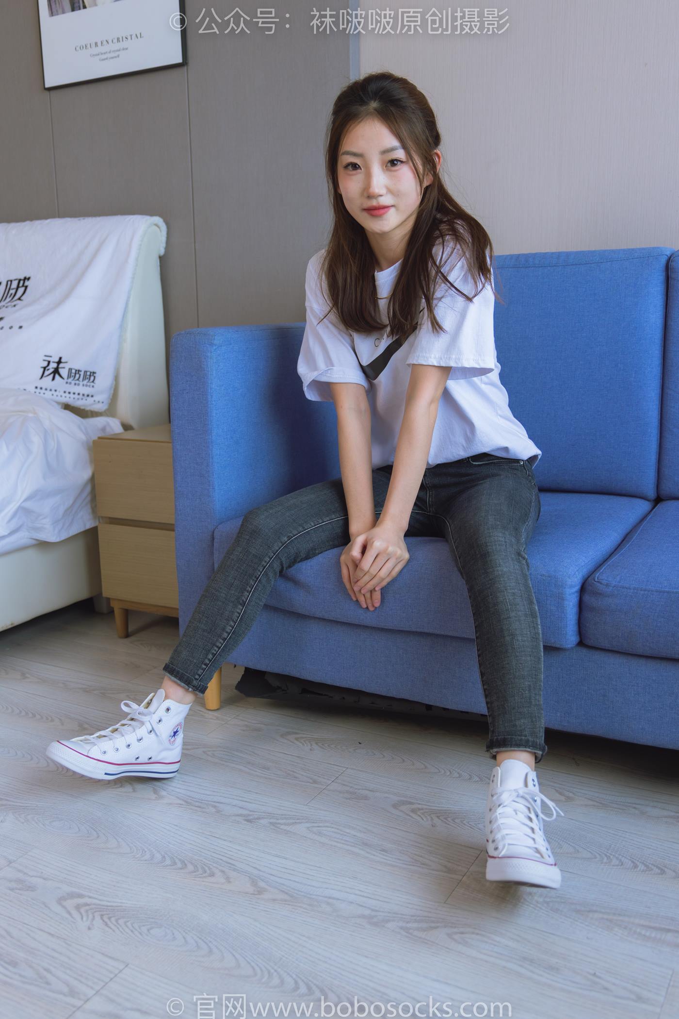 图片[13]-[BoBoSocks袜啵啵]NO.220 小沫-两双板鞋、短肉丝、裸足[140P] – 速更版-美库