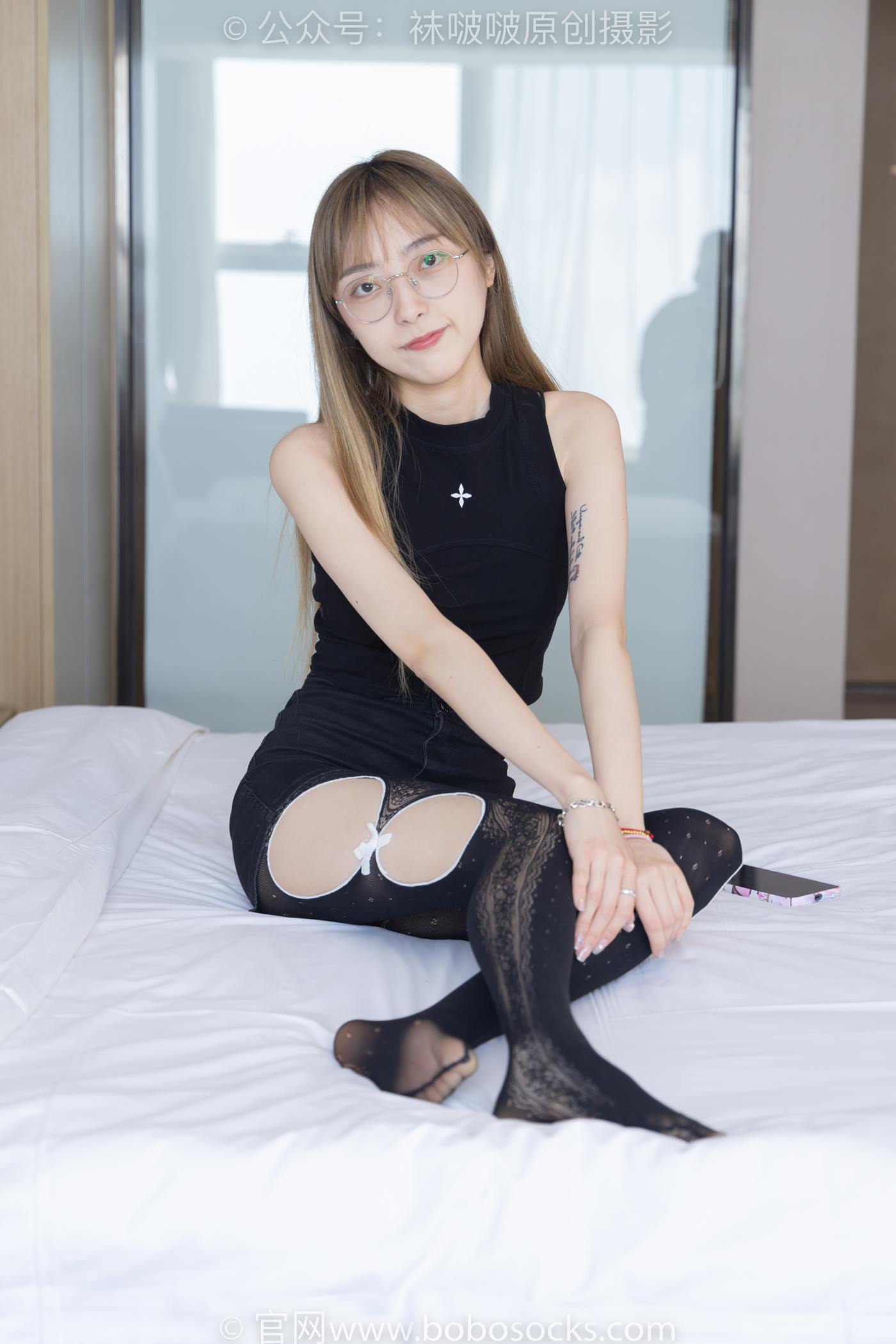 图片[21]-[BoBoSocks袜啵啵]NO.219 稚予-板鞋、拖鞋、厚黑丝、蕾丝黑丝[140P] – 速更版-美库