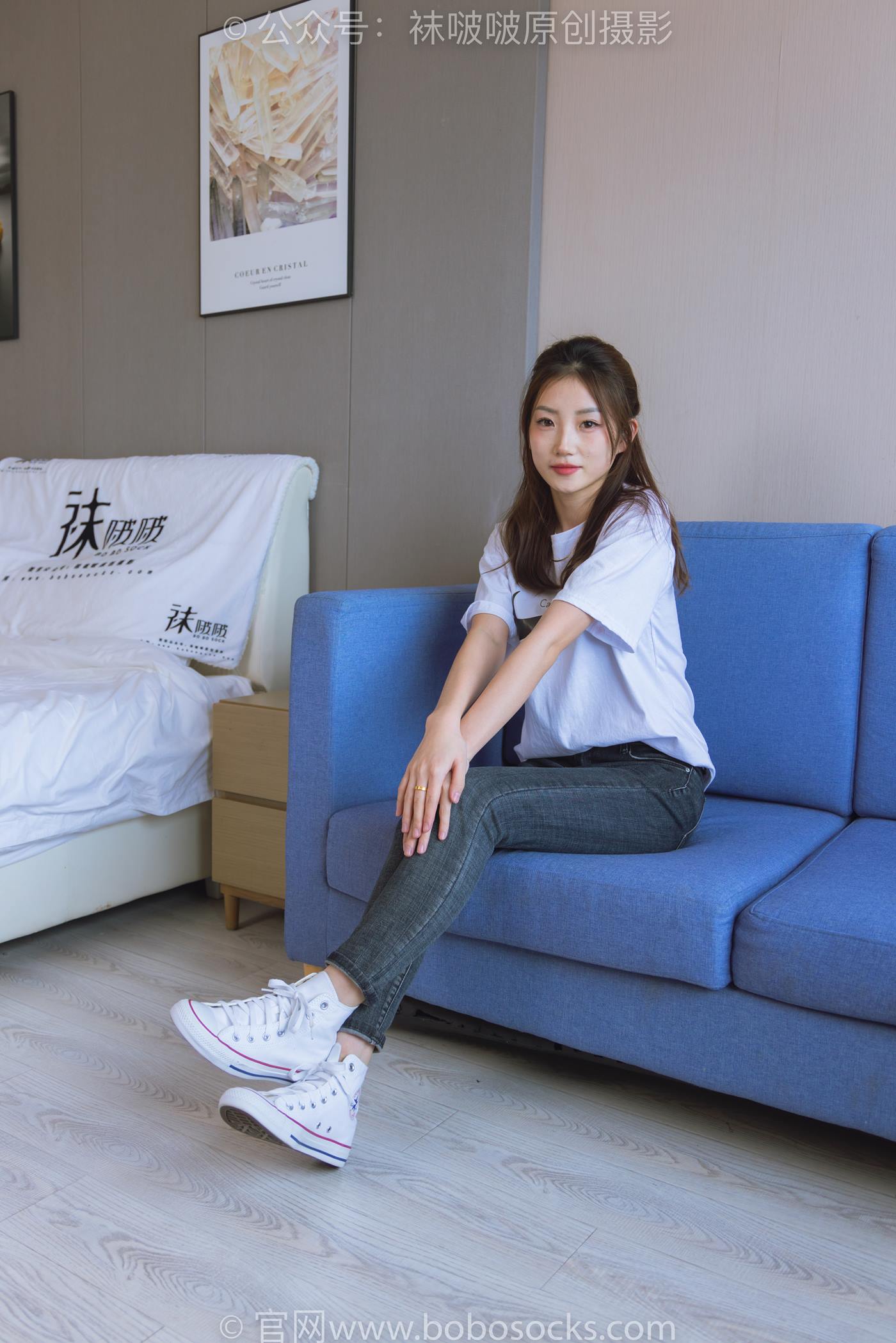 图片[15]-[BoBoSocks袜啵啵]NO.220 小沫-两双板鞋、短肉丝、裸足[140P] – 速更版-美库