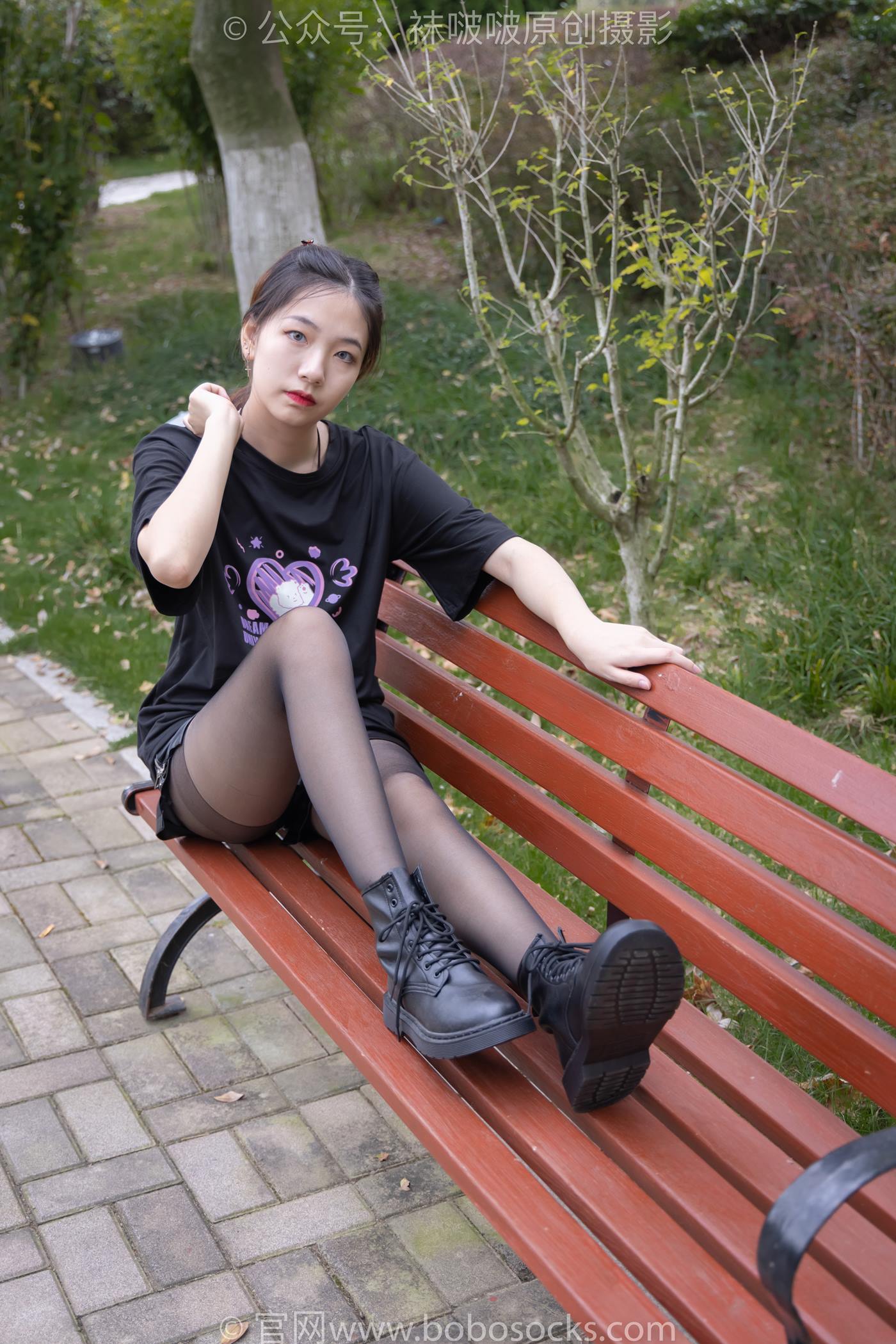 图片[18]-[BoBoSocks袜啵啵]NO.221 小甜豆-马丁靴、黑丝[133P] – 速更版-美库