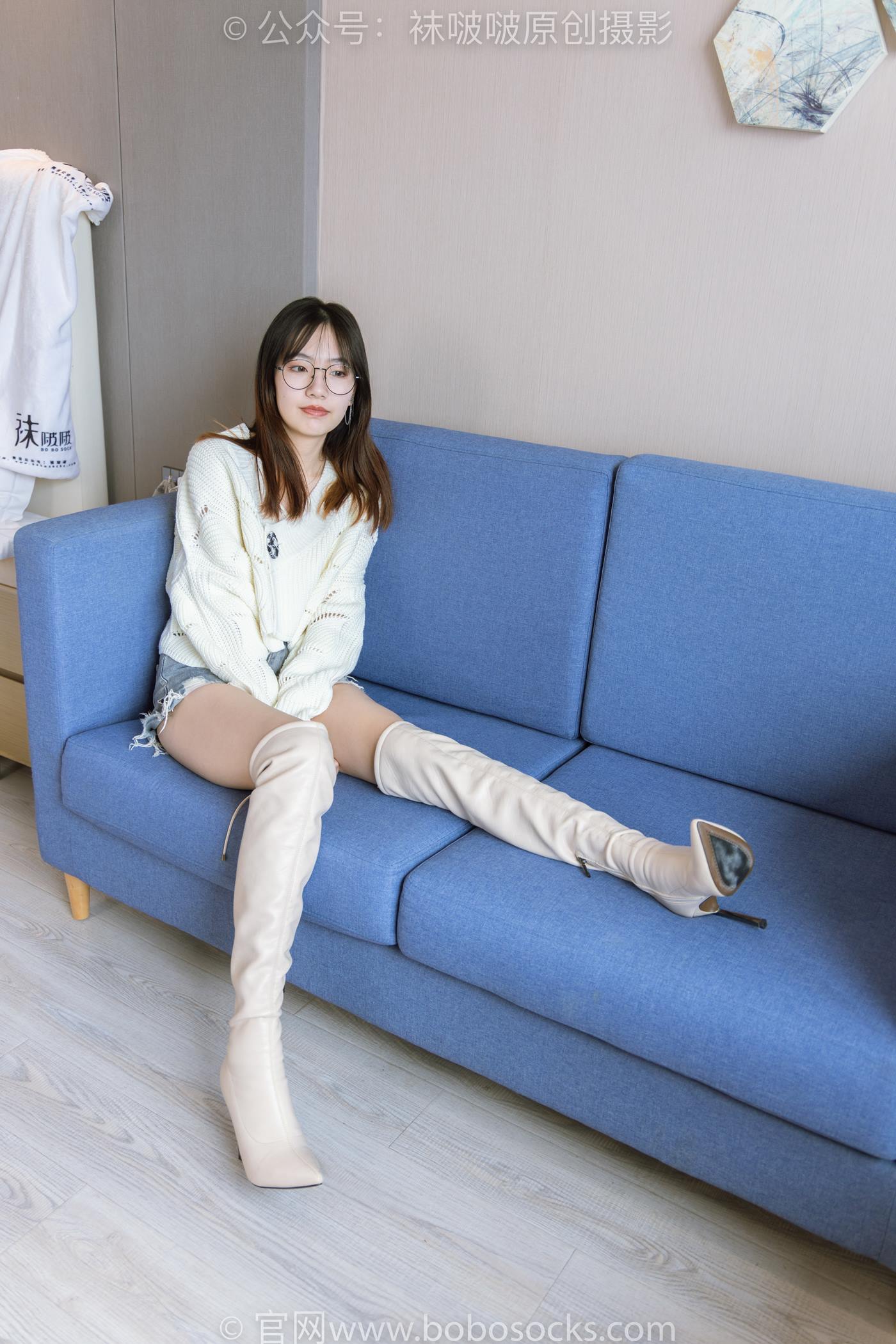 图片[15]-[BoBoSocks袜啵啵]NO.222 小甜豆-长靴、白棉袜、裸足[180P] – 速更版-美库