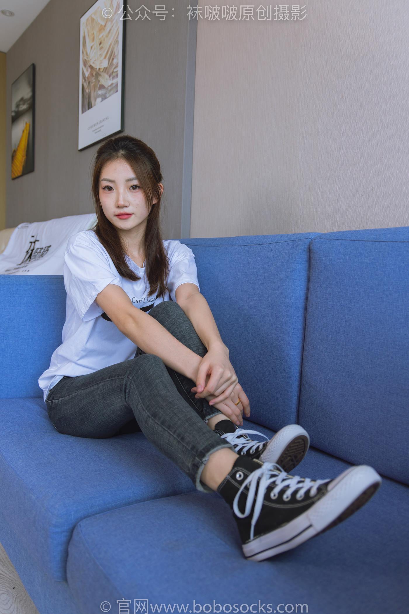 图片[30]-[BoBoSocks袜啵啵]NO.220 小沫-两双板鞋、短肉丝、裸足[140P] – 速更版-美库