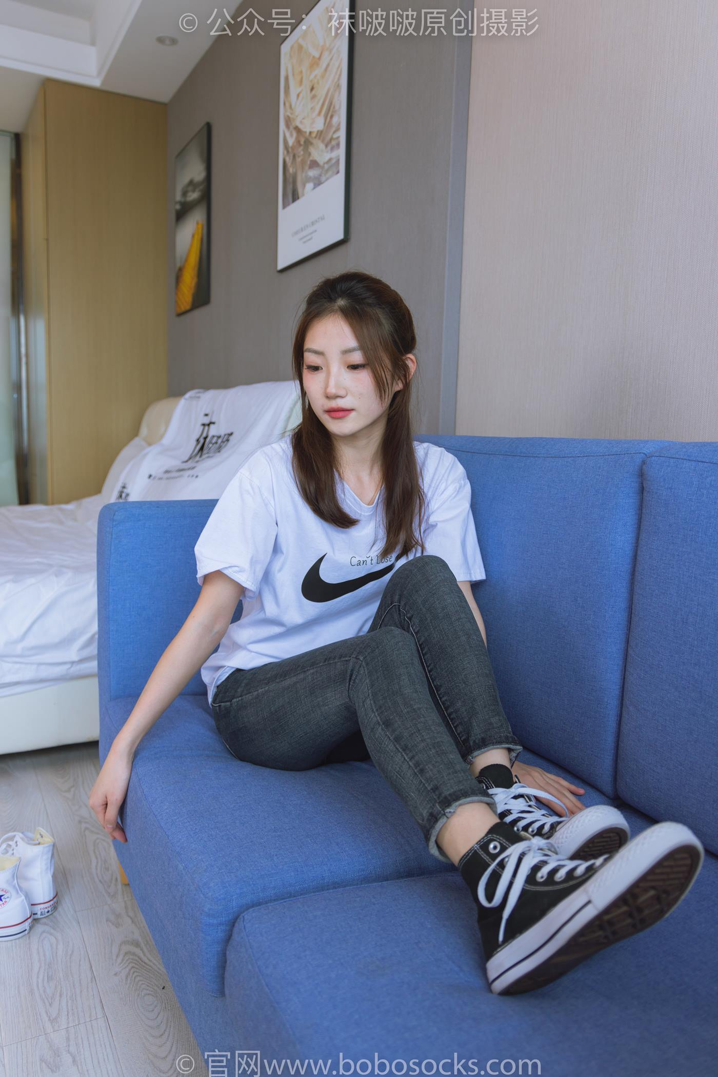 图片[31]-[BoBoSocks袜啵啵]NO.220 小沫-两双板鞋、短肉丝、裸足[140P] – 速更版-美库