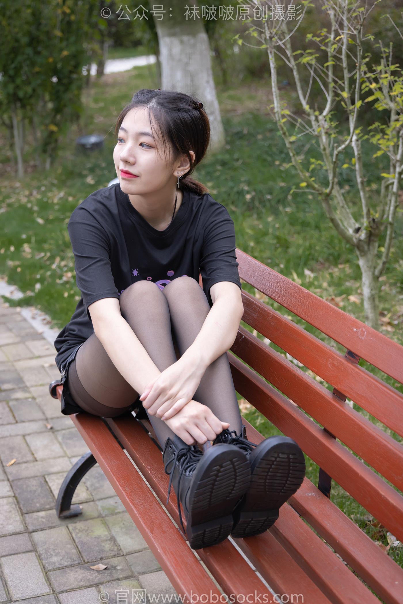 图片[24]-[BoBoSocks袜啵啵]NO.221 小甜豆-马丁靴、黑丝[133P] – 速更版-美库