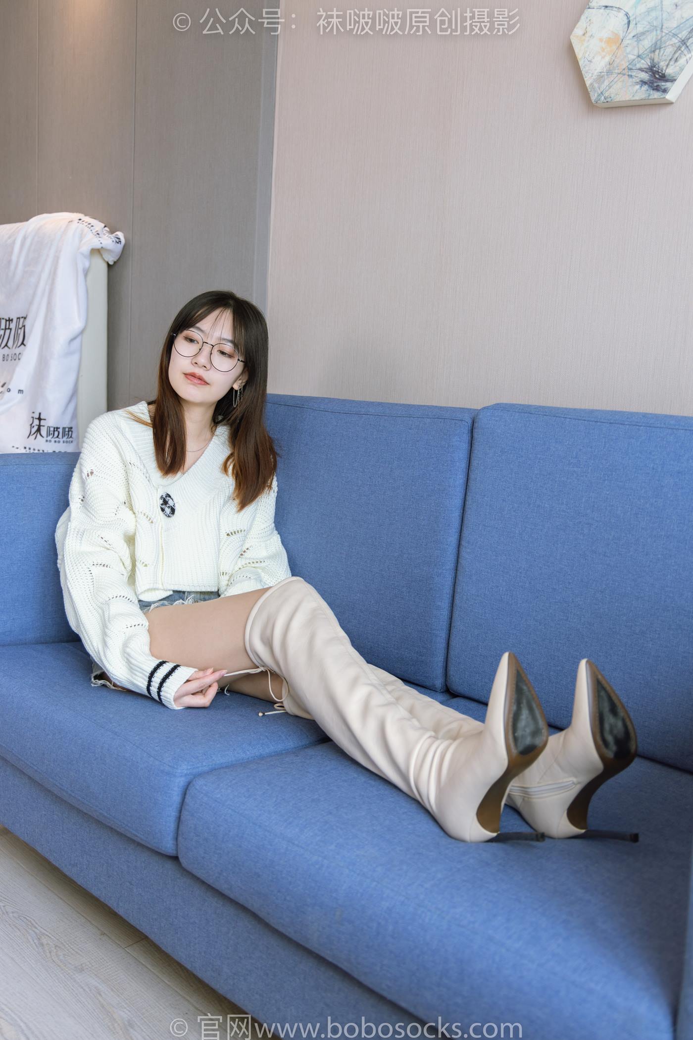 图片[18]-[BoBoSocks袜啵啵]NO.222 小甜豆-长靴、白棉袜、裸足[180P] – 速更版-美库