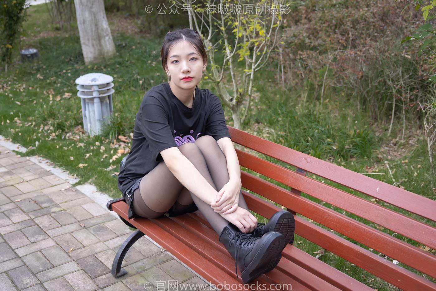 图片[25]-[BoBoSocks袜啵啵]NO.221 小甜豆-马丁靴、黑丝[133P] – 速更版-美库