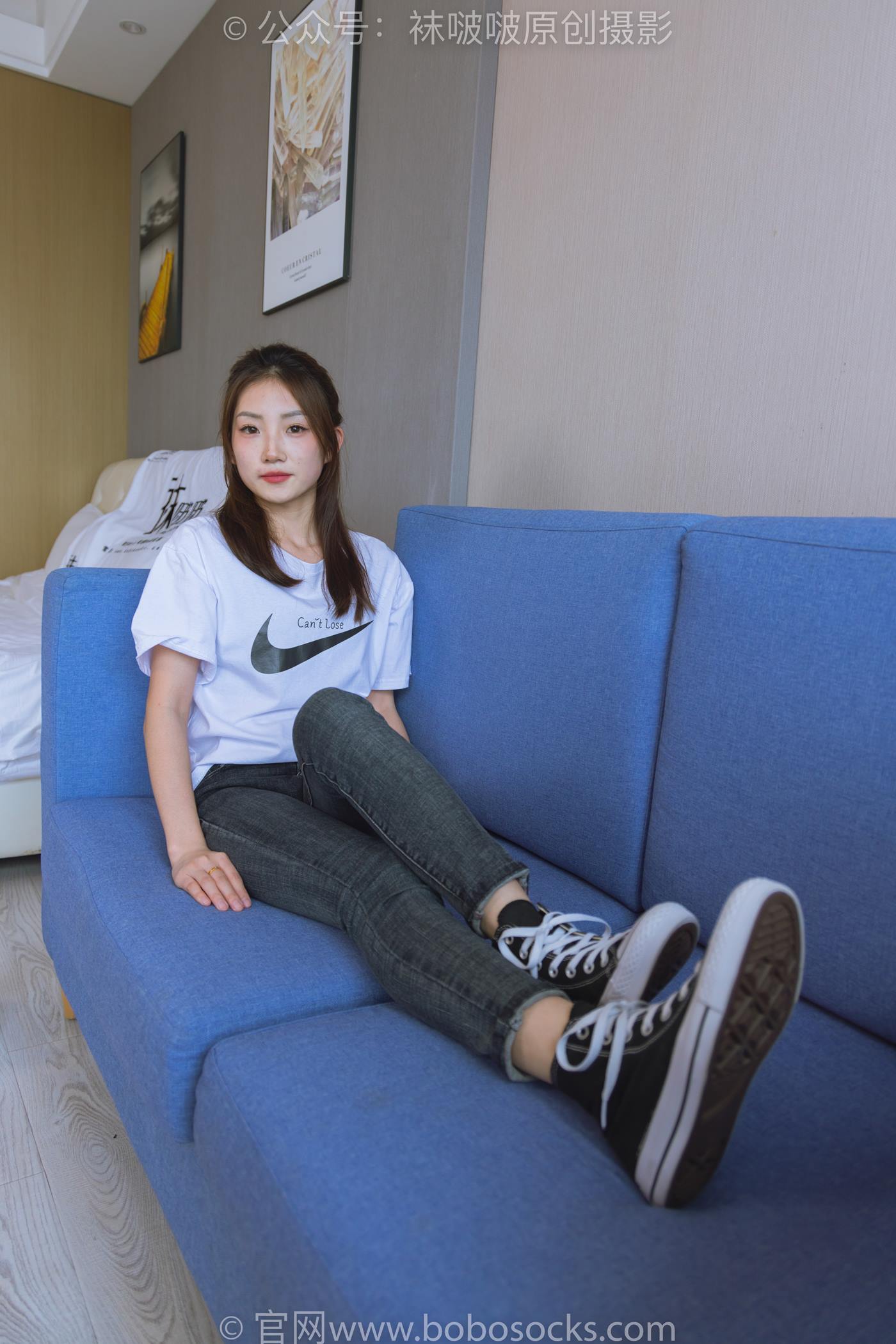 图片[37]-[BoBoSocks袜啵啵]NO.220 小沫-两双板鞋、短肉丝、裸足[140P] – 速更版-美库