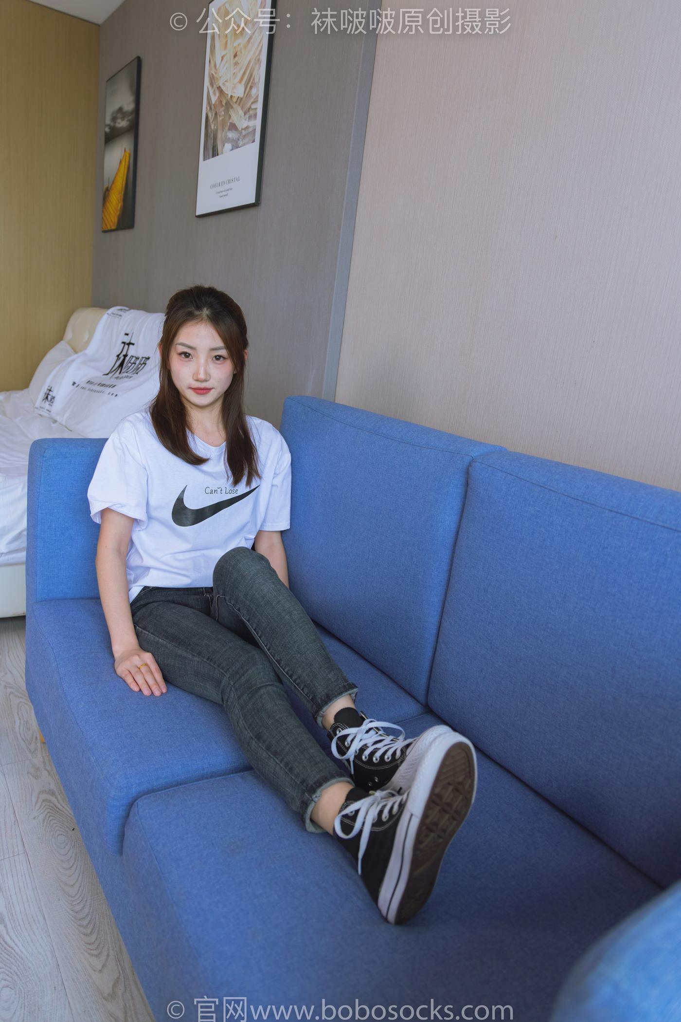 图片[38]-[BoBoSocks袜啵啵]NO.220 小沫-两双板鞋、短肉丝、裸足[140P] – 速更版-美库