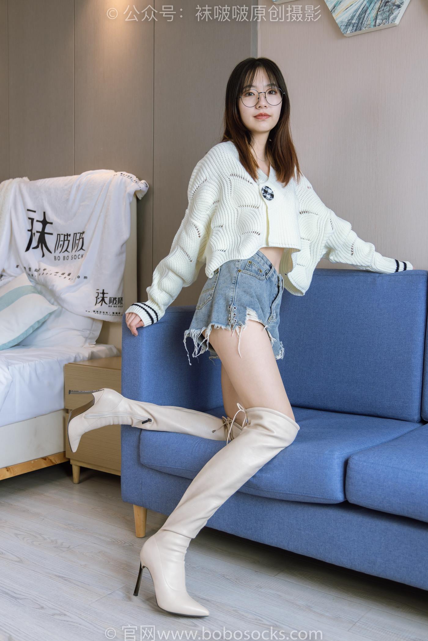 图片[35]-[BoBoSocks袜啵啵]NO.222 小甜豆-长靴、白棉袜、裸足[180P] – 速更版-美库